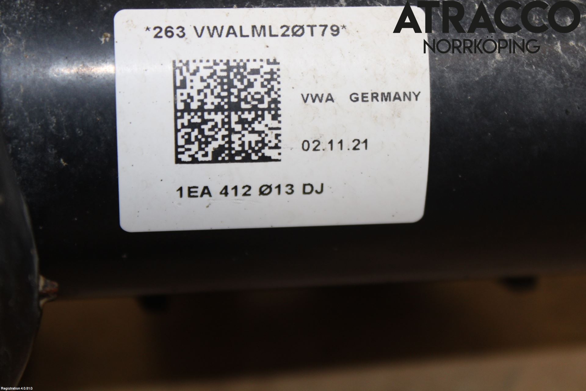 Cupra BORN 22- Fjäderben Fram Vänster