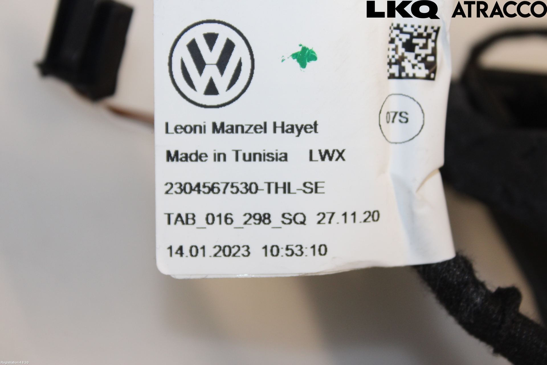 Volkswagen VW ID.4 21- Kabelhärva