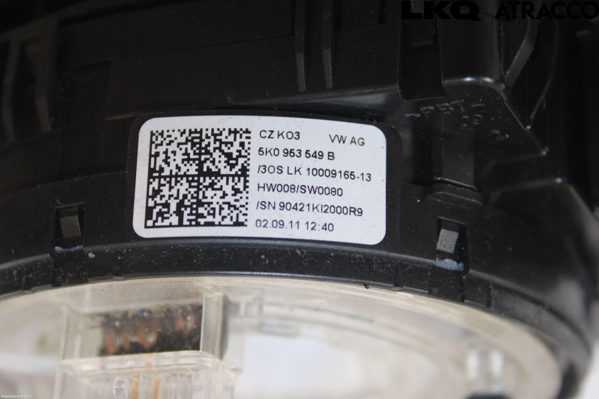 Volkswagen VW GOLF VI 09-13 Spakcentral