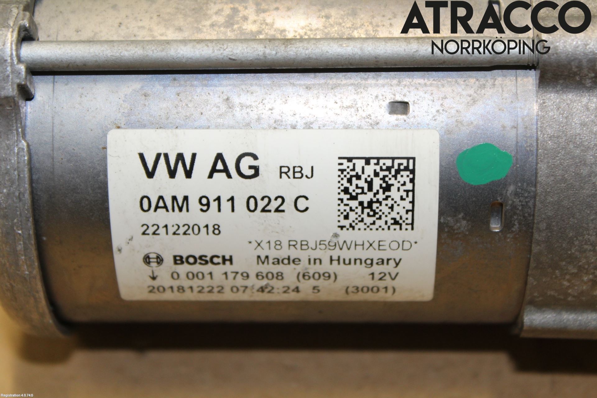 Seat IBIZA V 17-20 Startmotor