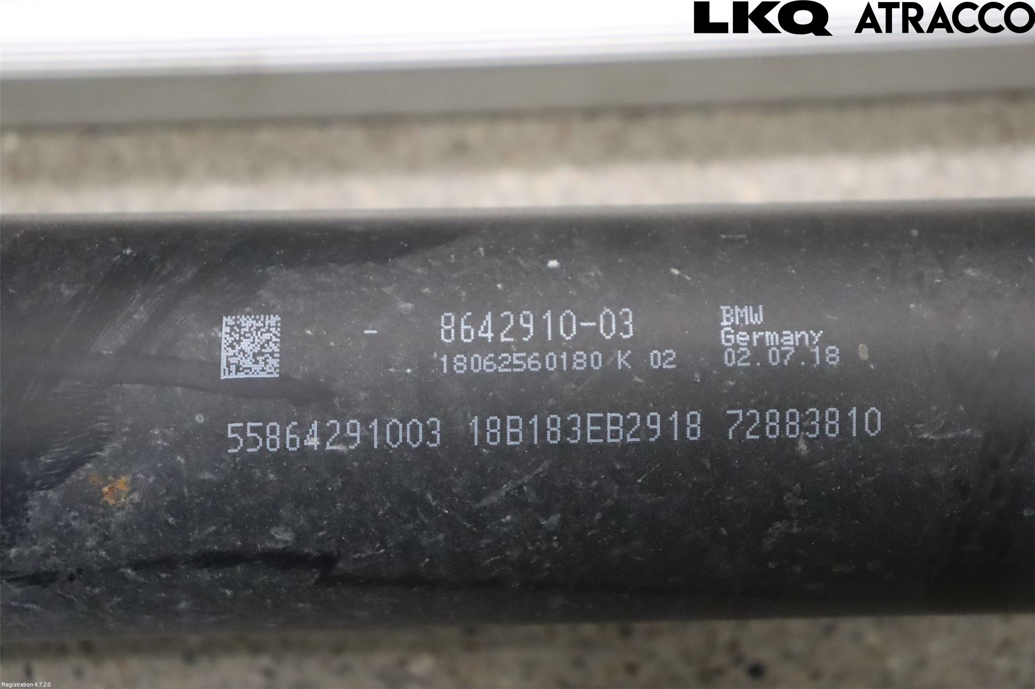 BMW 3 F30/F31/F80 12-19 Mellanaxel Komp