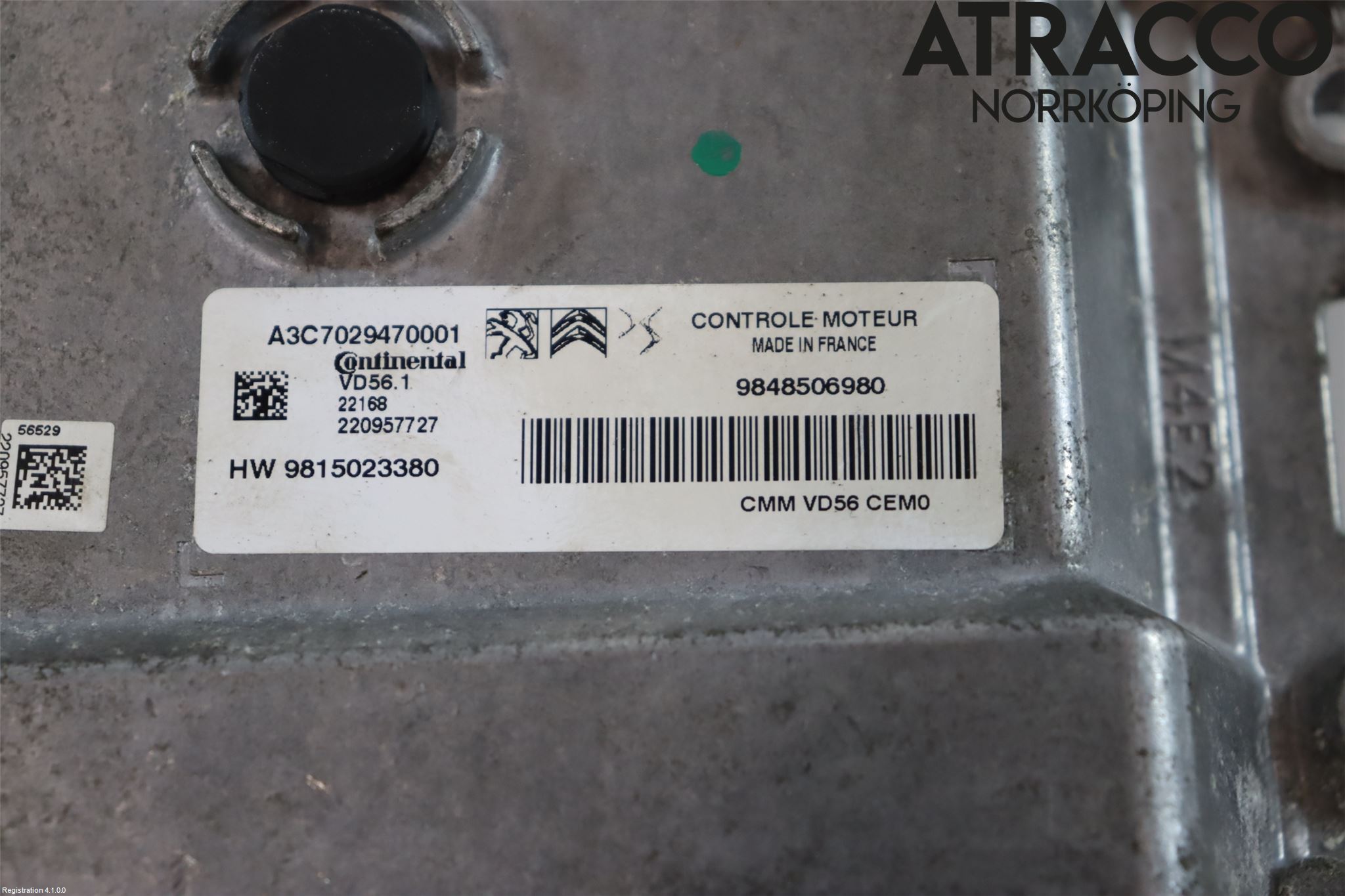 Citroen COTROEN C3 17-24 Styrenhet Insprut Bensin