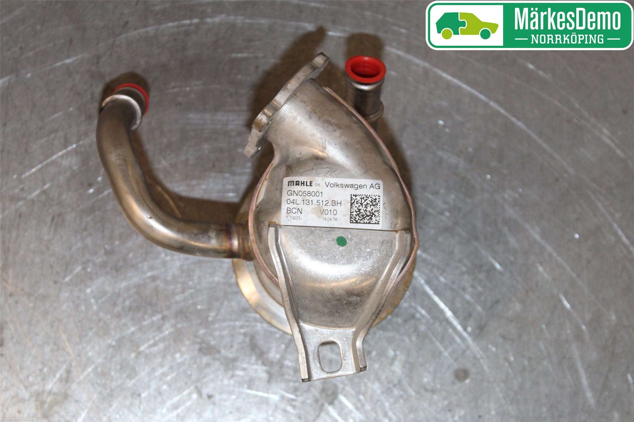 Volkswagen VW GOLF / E-GOLF VII 13-20 Avgaskylare