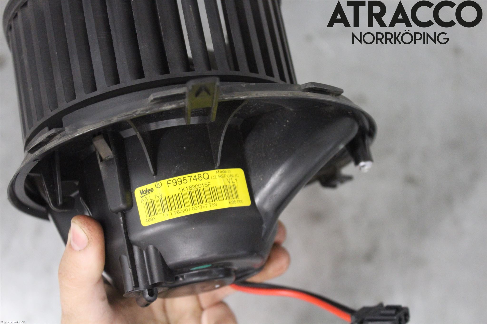 Audi A3/S3 05-13 Värmefläkt