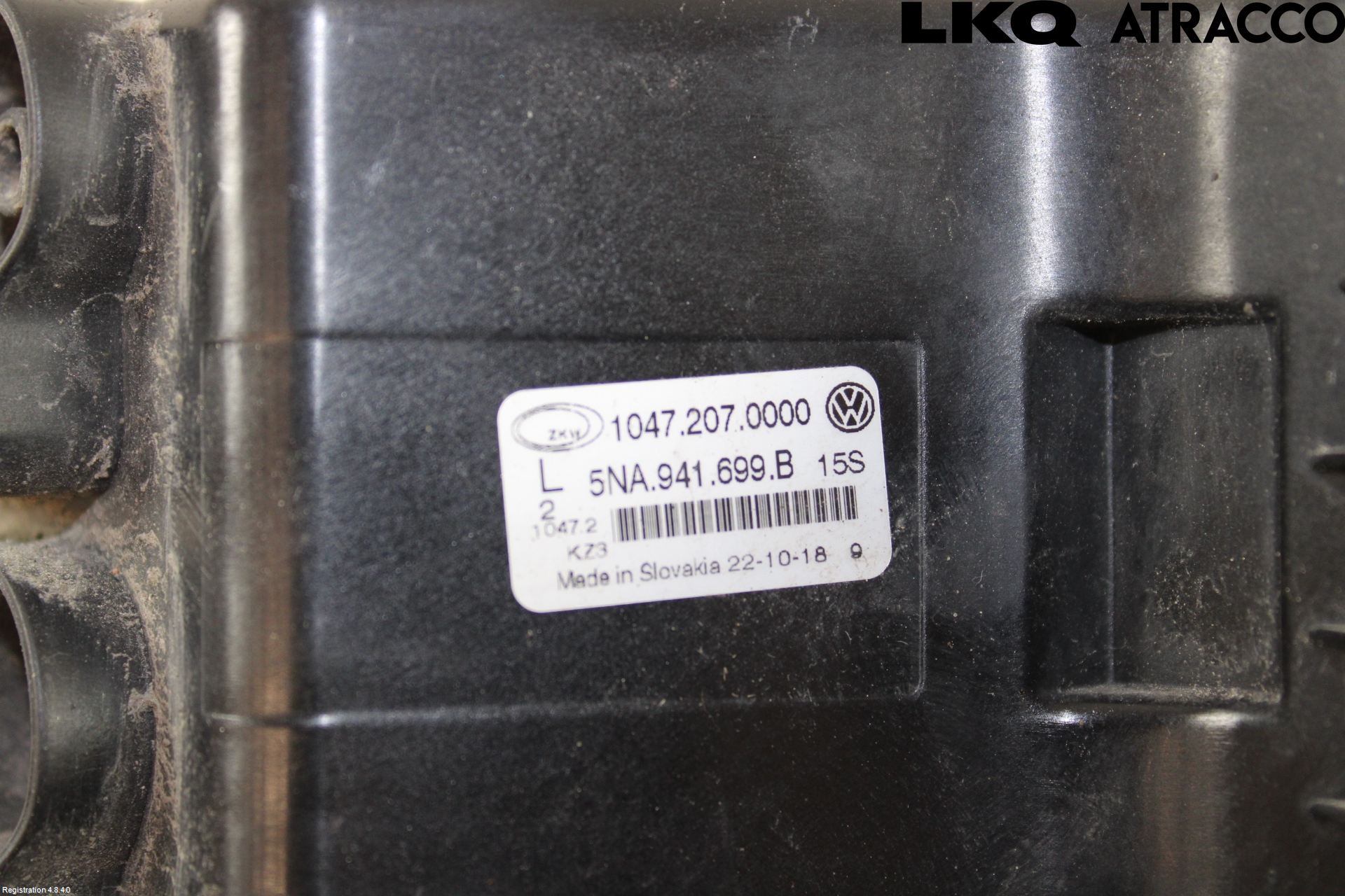 Volkswagen VW TIGUAN 16-24 Dimljus-Varselljus Fram