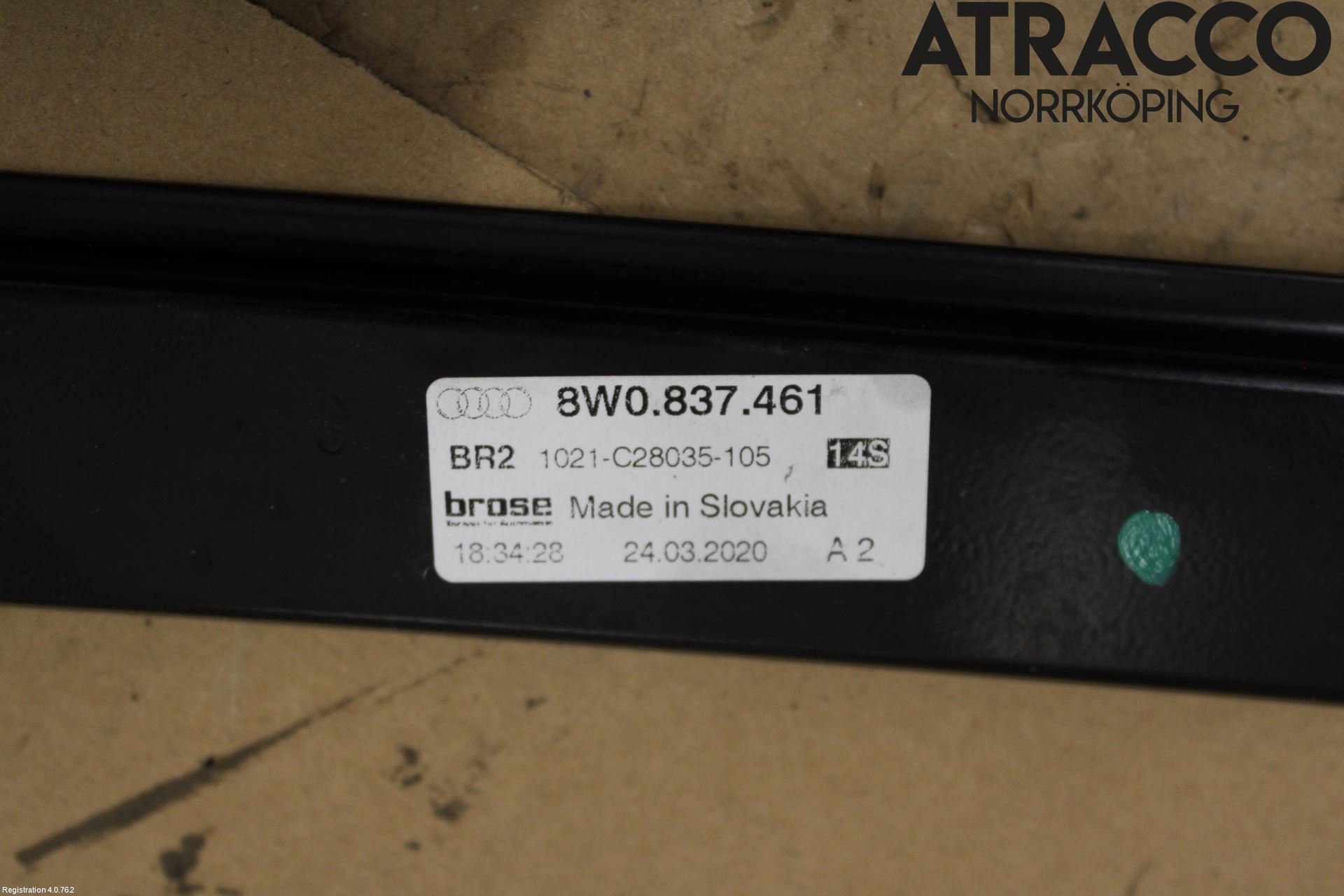 Audi A4/S4 B9 20- Fönsterhiss El Kompl