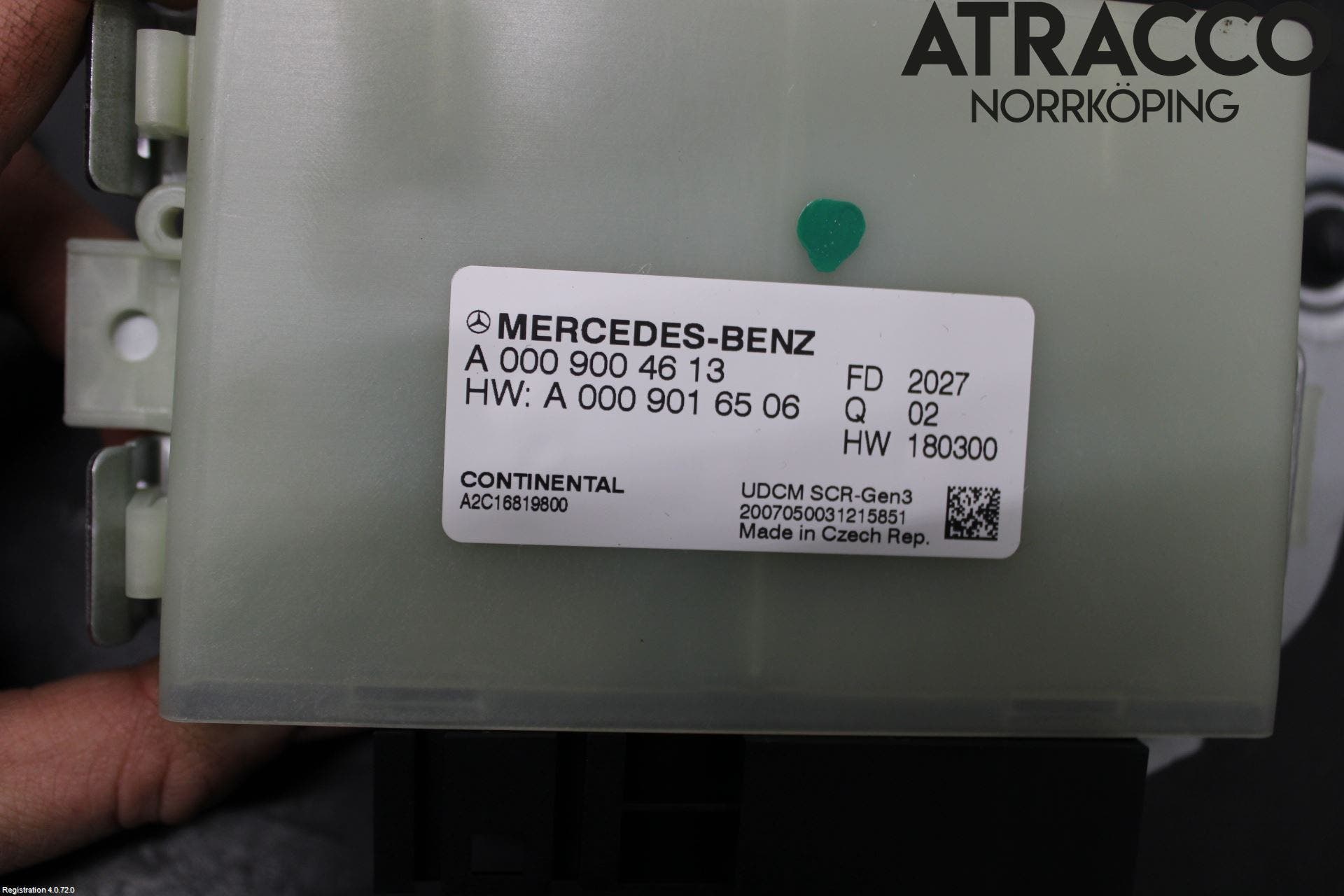 Mercedes-Benz MB C-KLASS (W205) 14-21 Styrenhet Avgasrening