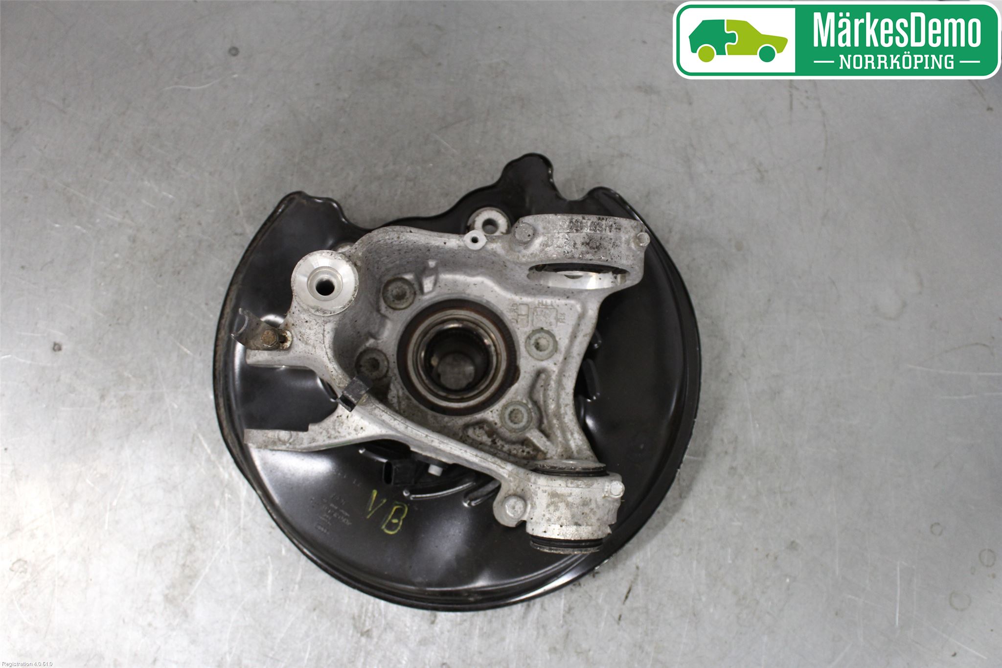 Audi A8/S8 4H 10-17 Hjullagerhus-Spindel Vä B