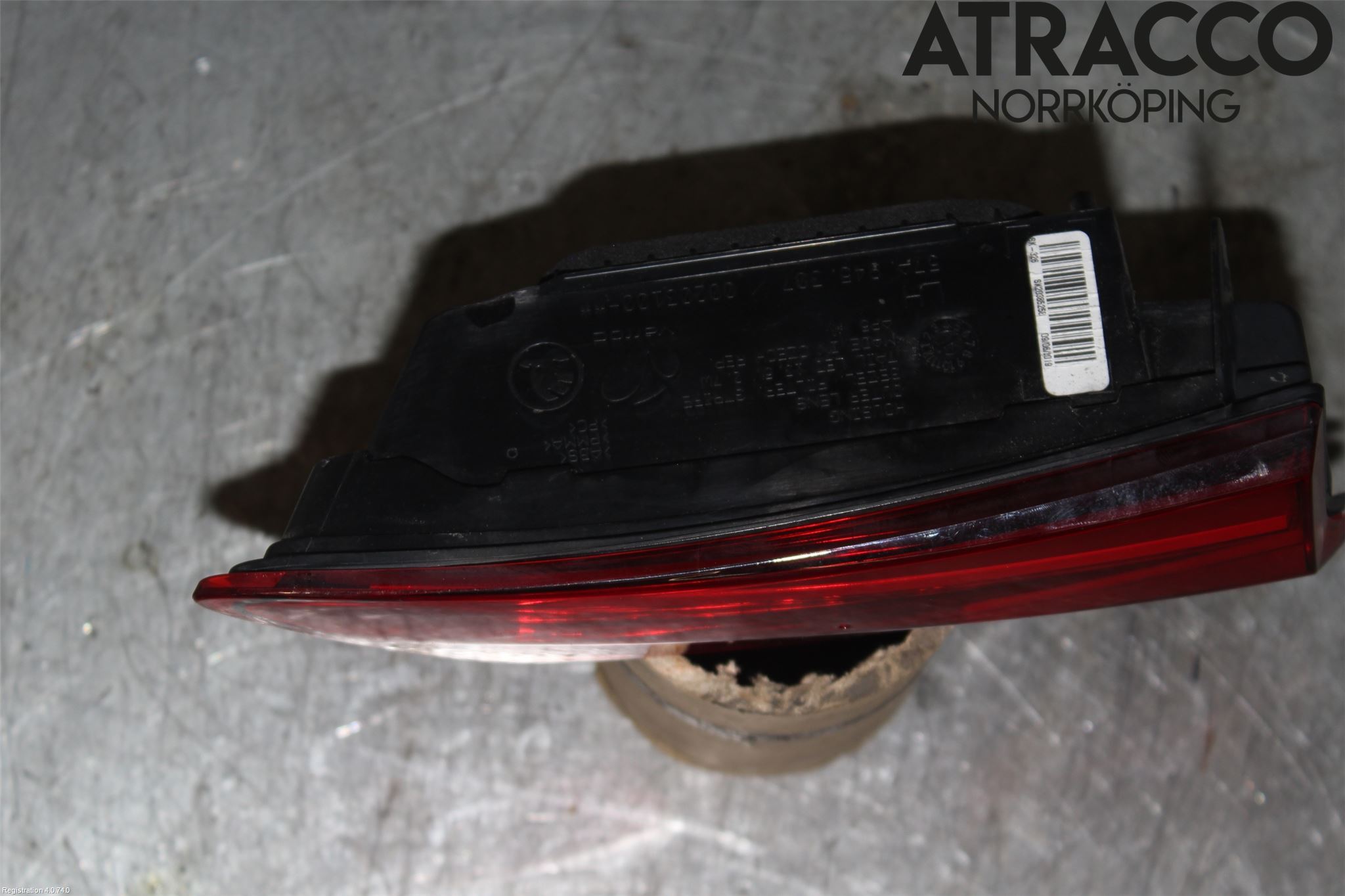 Skoda KAROQ 18- Bakljus Lucka Vä