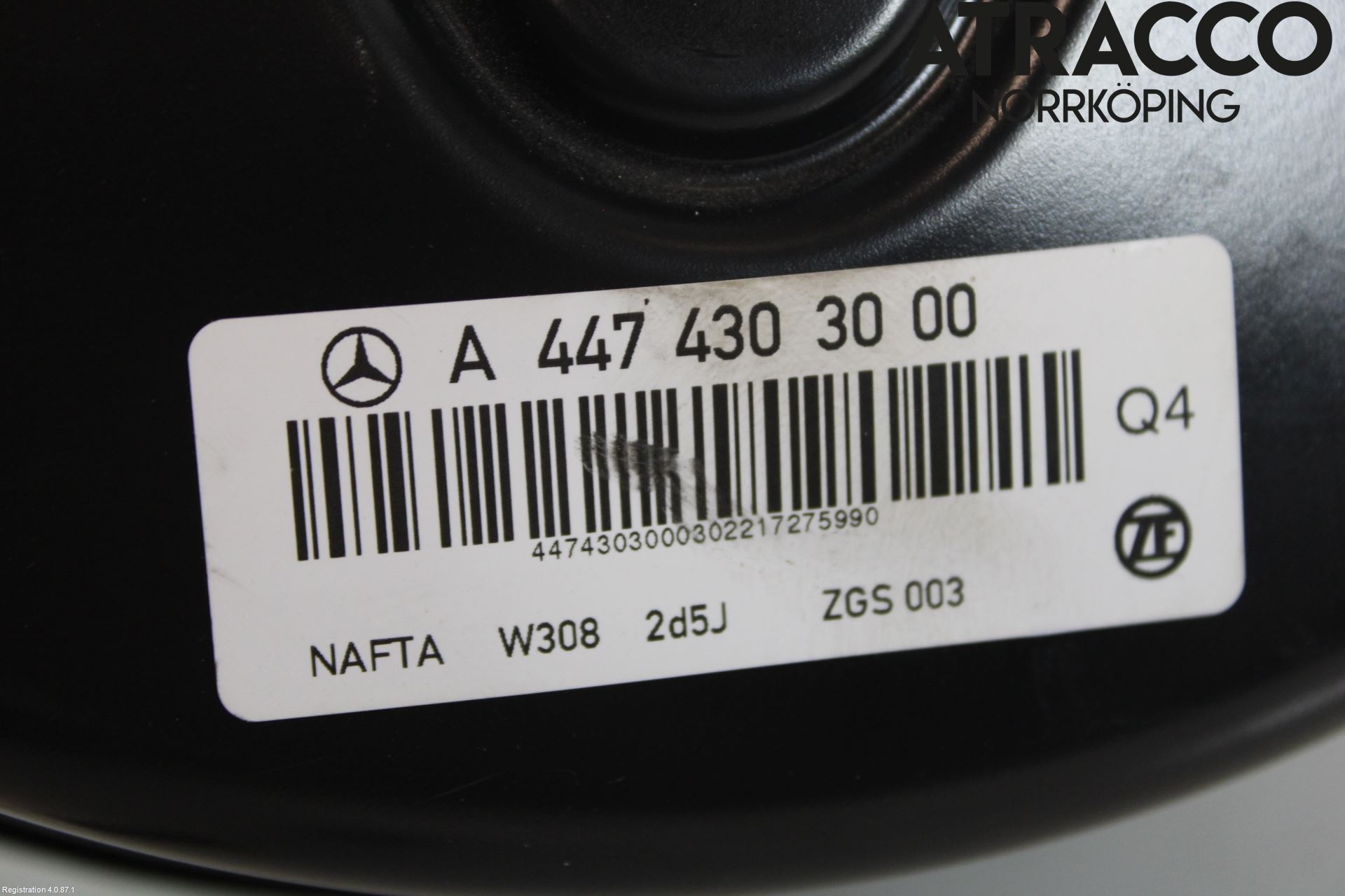 Mercedes-Benz MB VITO/V-KLASS (W640,W447,W448) 14- Bromsservo
