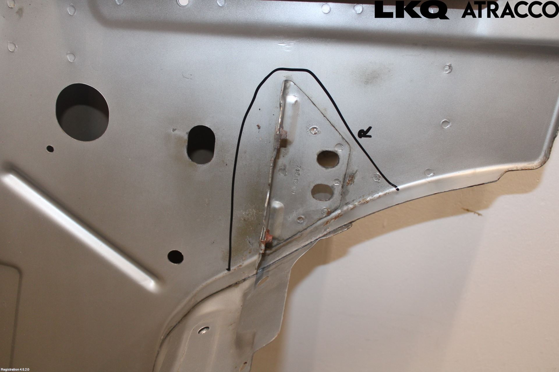 Chevrolet SILVERADO PICKUP Skärm Fram Vänster