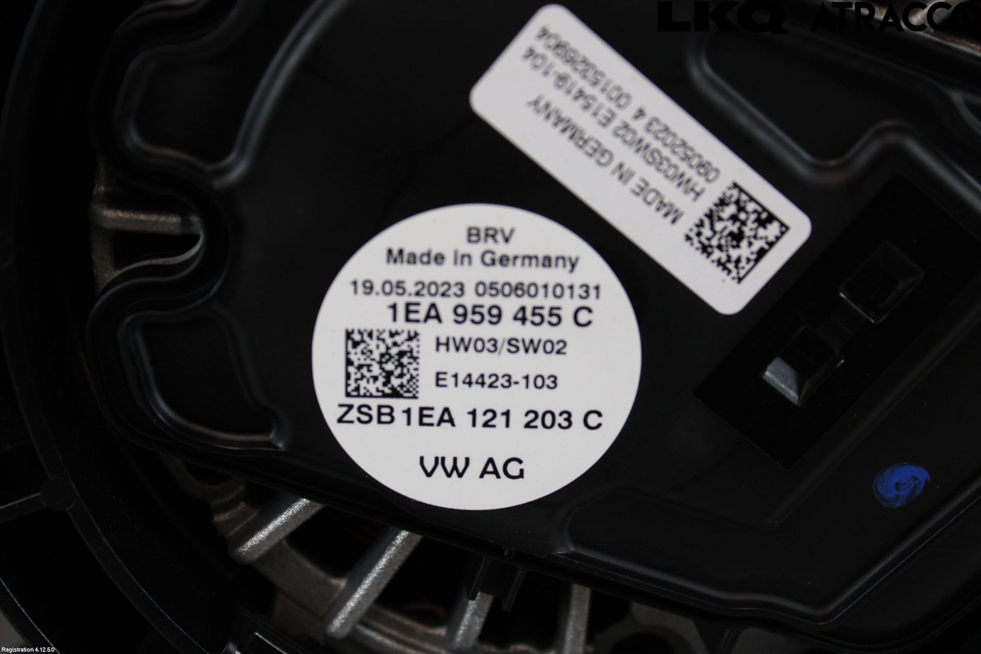 Volkswagen VW ID.4 21- Kylfläkt El