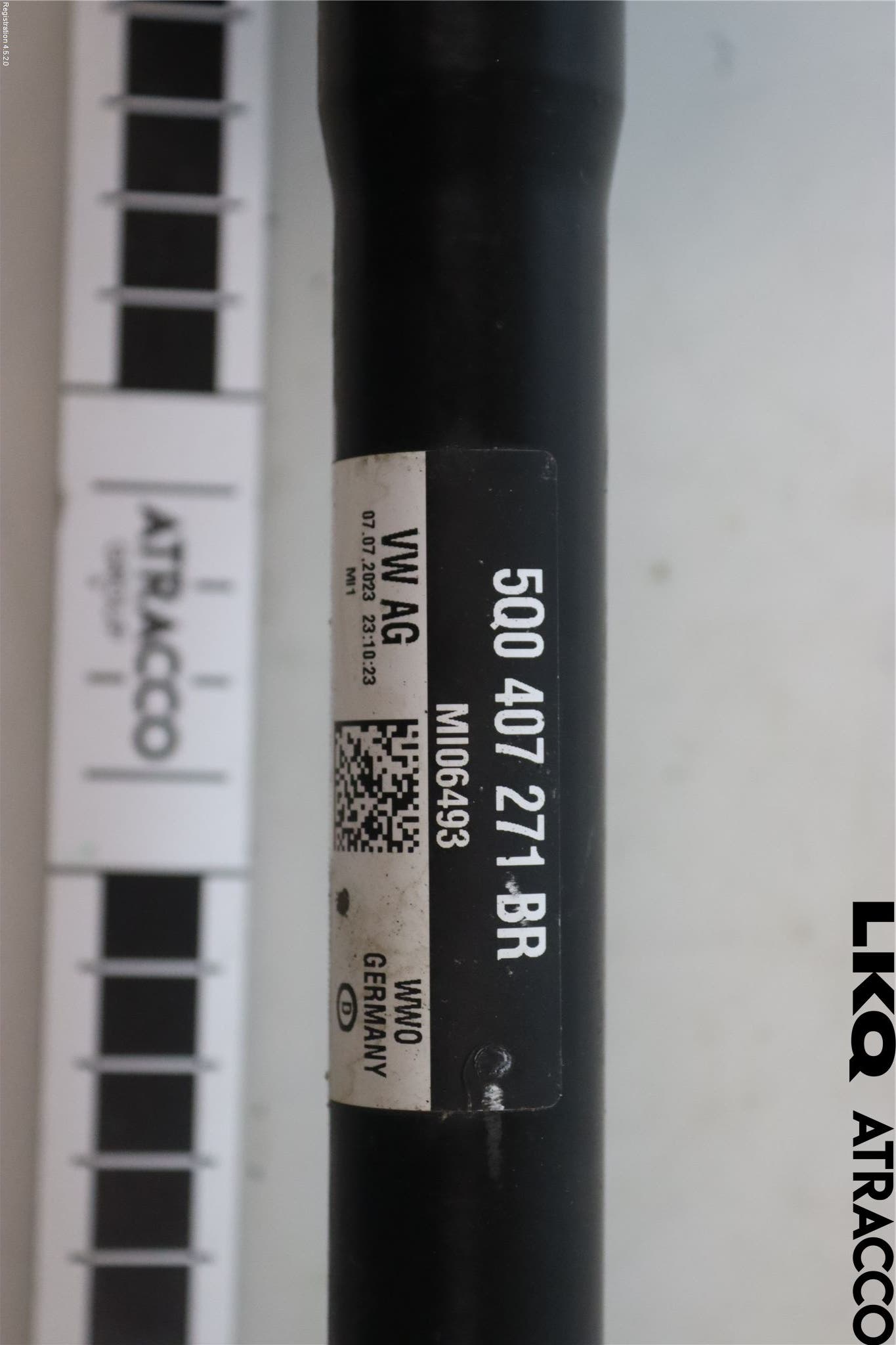 Volkswagen VW GOLF / E-GOLF VIII 20- Drivaxel Fram Vänster