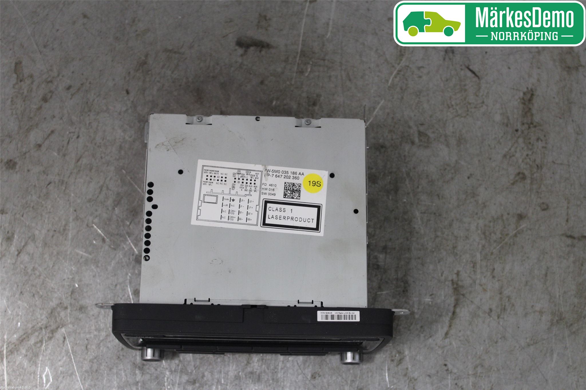 Volkswagen VW POLO 10-17 Cd Radio - Multimediapanel