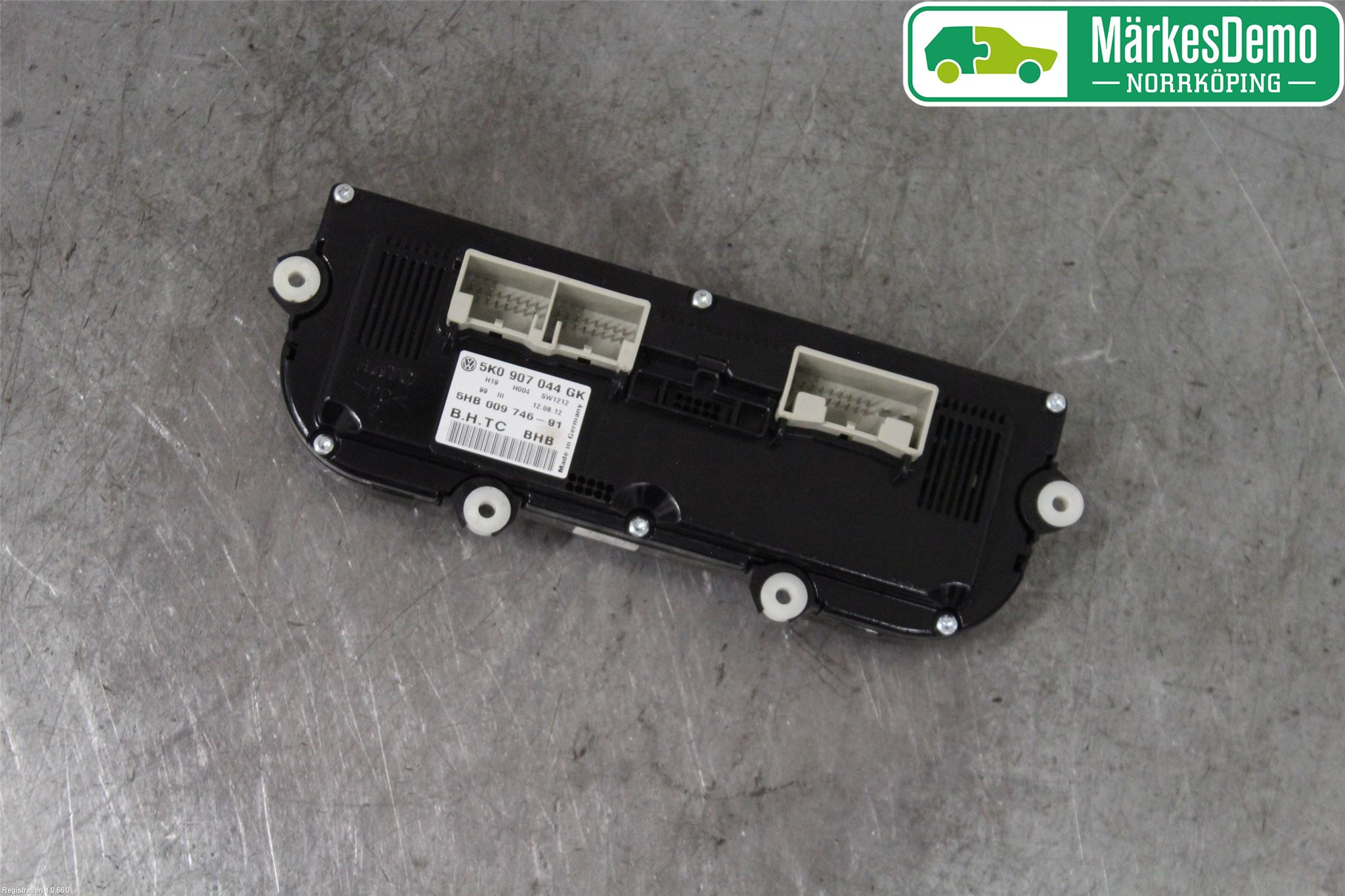 Volkswagen VW GOLF PLUS/CROSS GOLF 04-14 Värmereglage