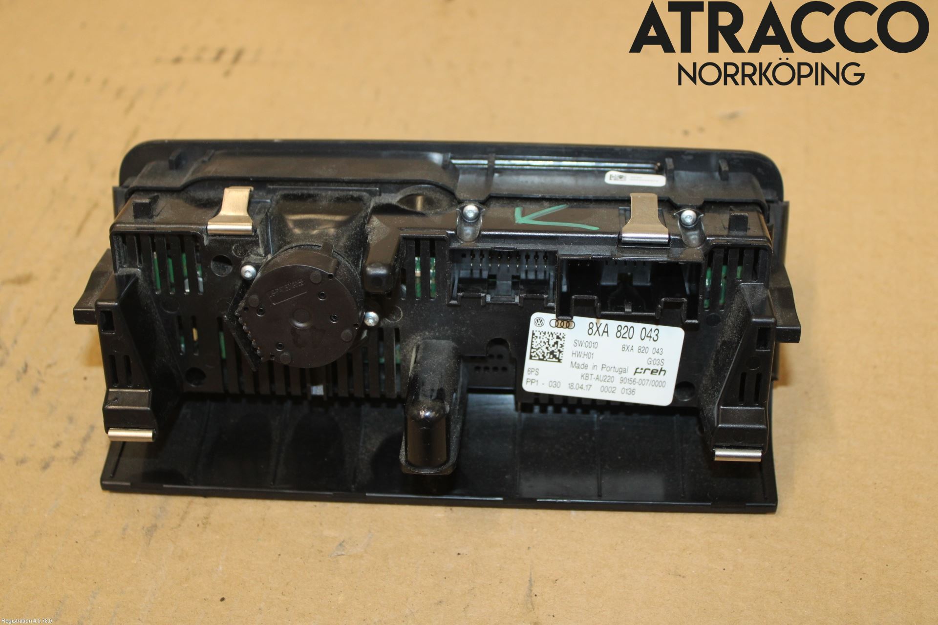 Audi A1/S1 11-18 Värmereglage