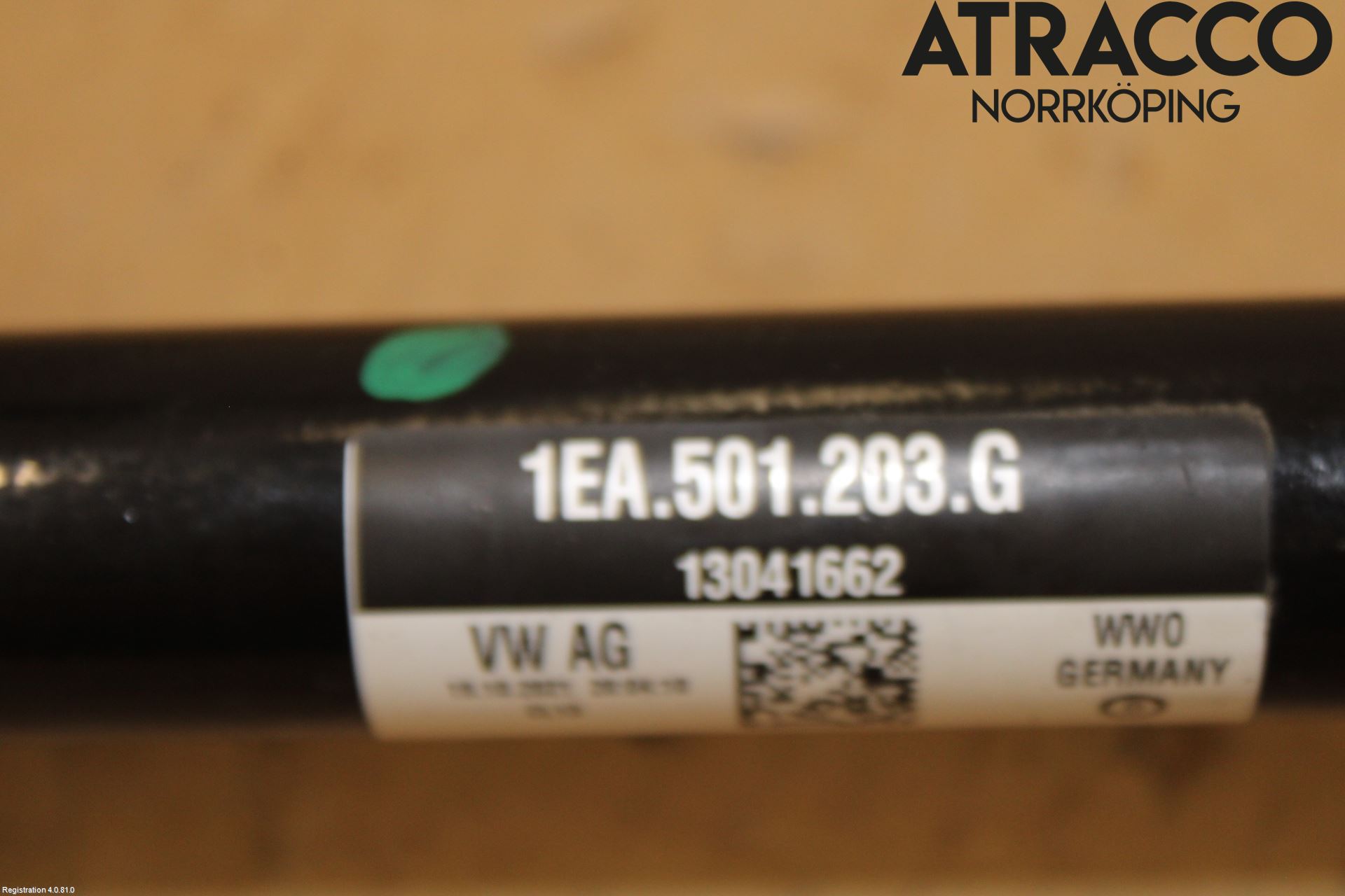 Cupra BORN 22- Drivaxel Bak Vänster