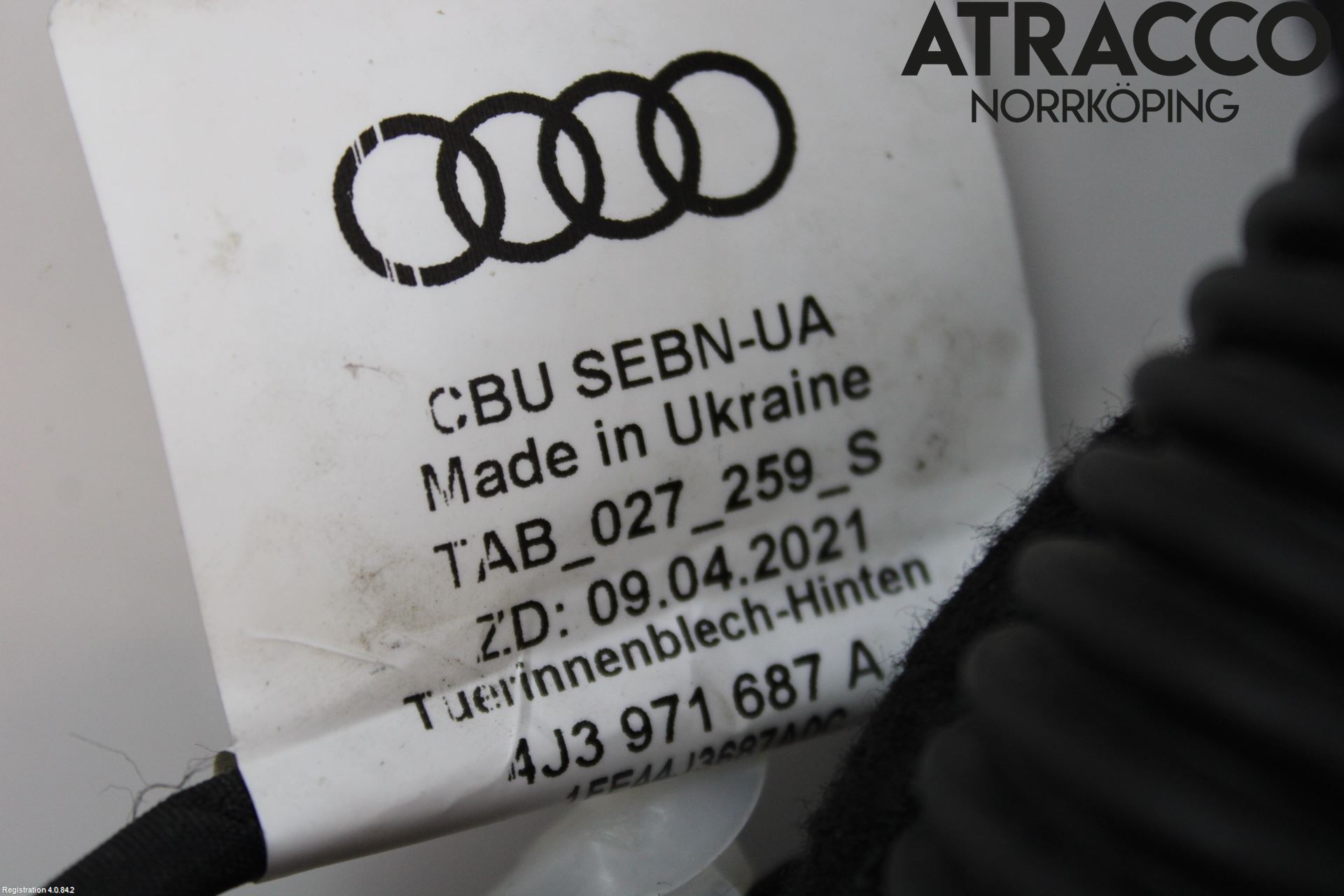 Audi E-TRON GT FW 21- Kabelhärva