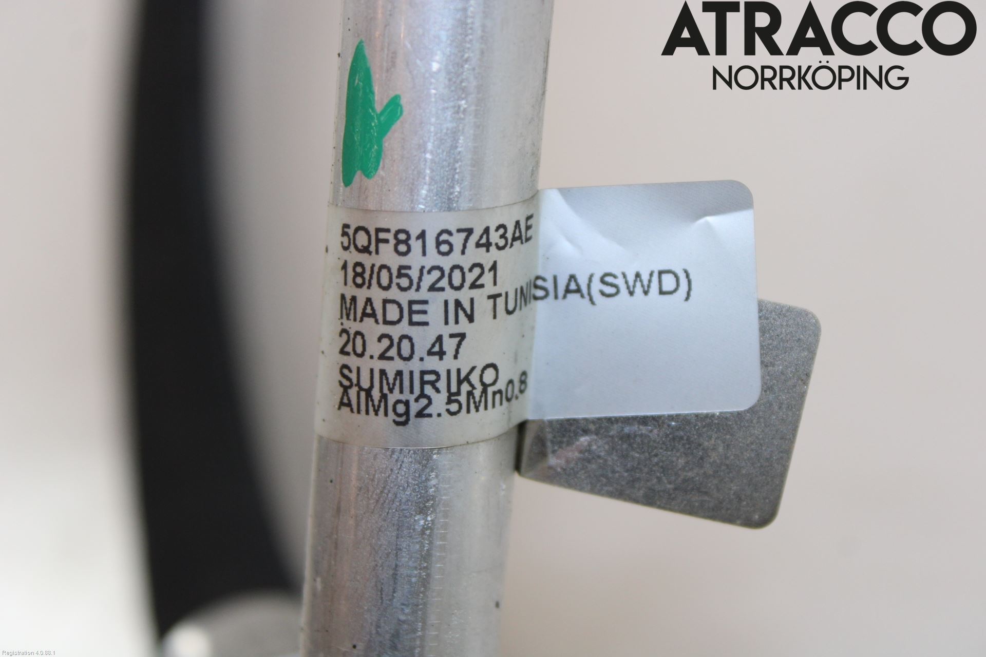 Audi Q3 F3 19- Ac Slang-Rör