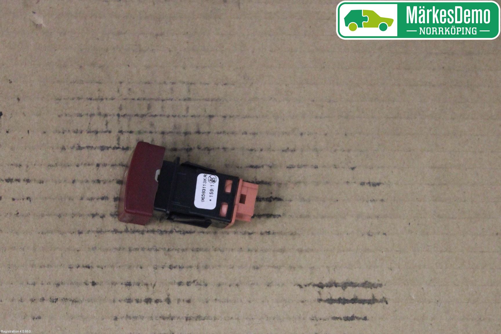 Citroen BERLINGO 08-18 Strömställare Varnings