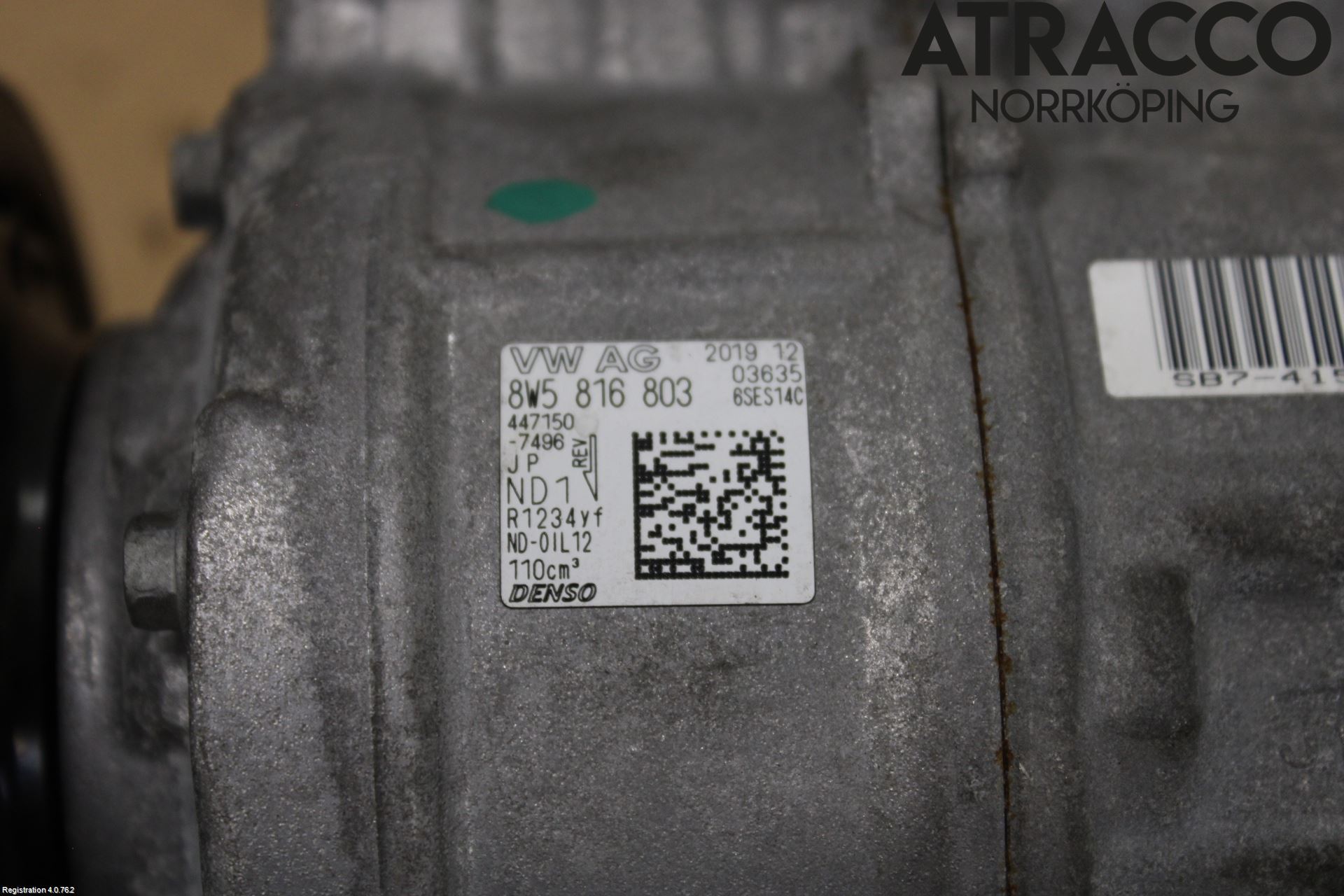 Audi A4/S4 B9 20- Ac Kompressor