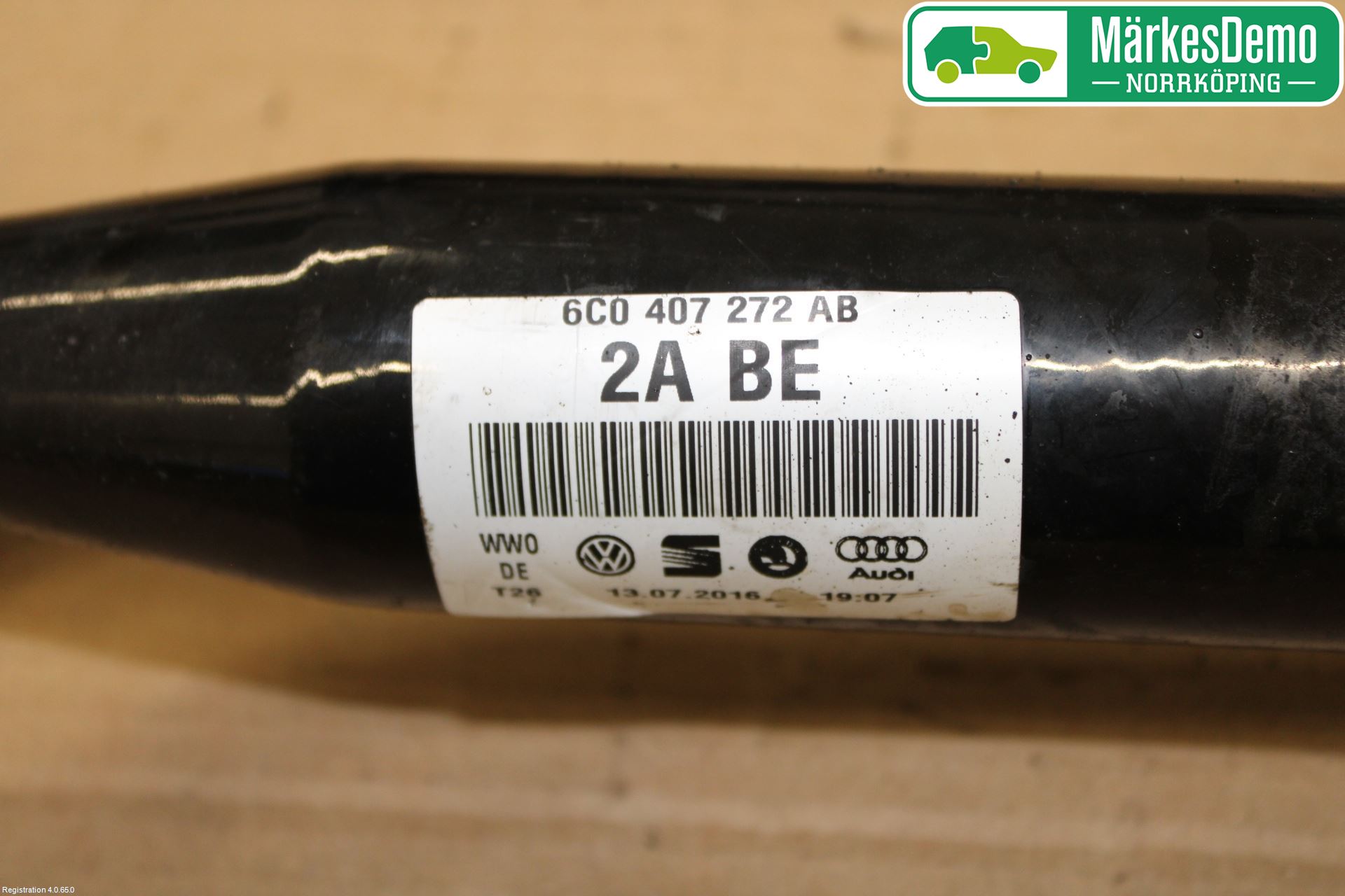 Seat IBIZA IV 08-16 Drivaxel Fram Höger