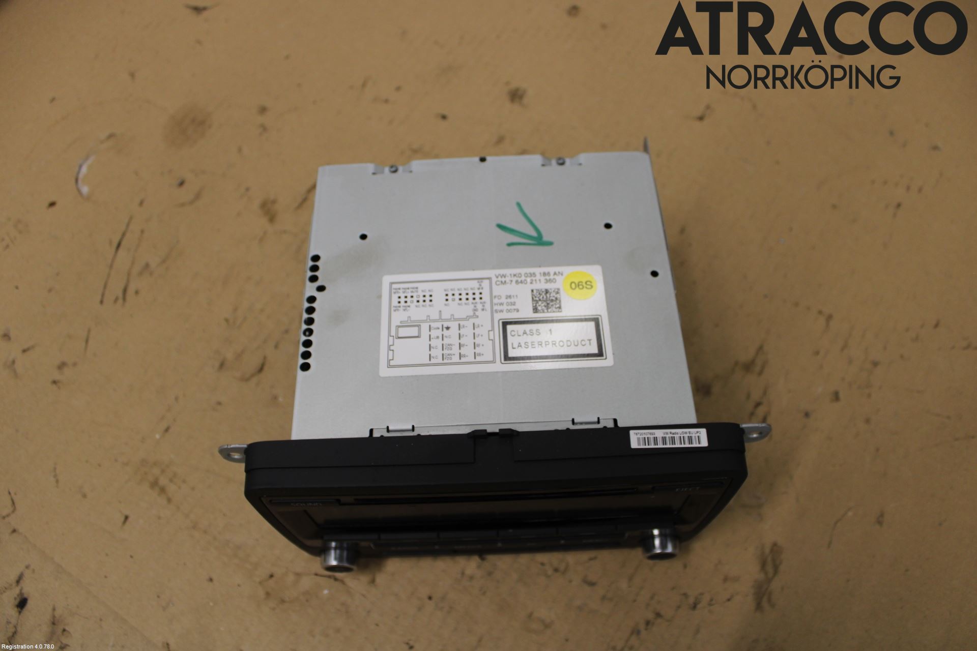 Volkswagen VW GOLF VI 09-13 Cd Radio - Multimediapanel