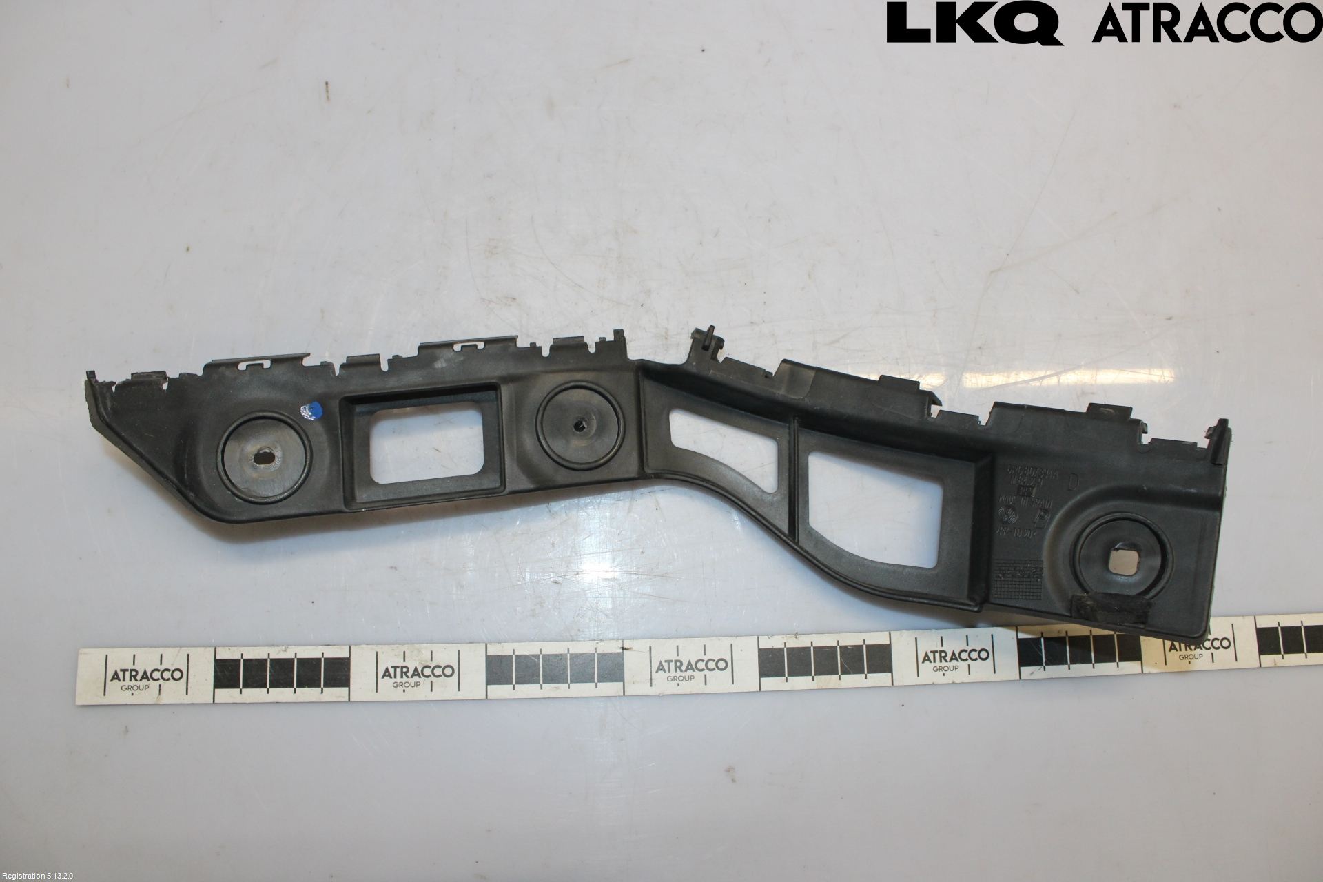 Volkswagen VW POLO 10-17 Stötfångarfäste Bak Hö