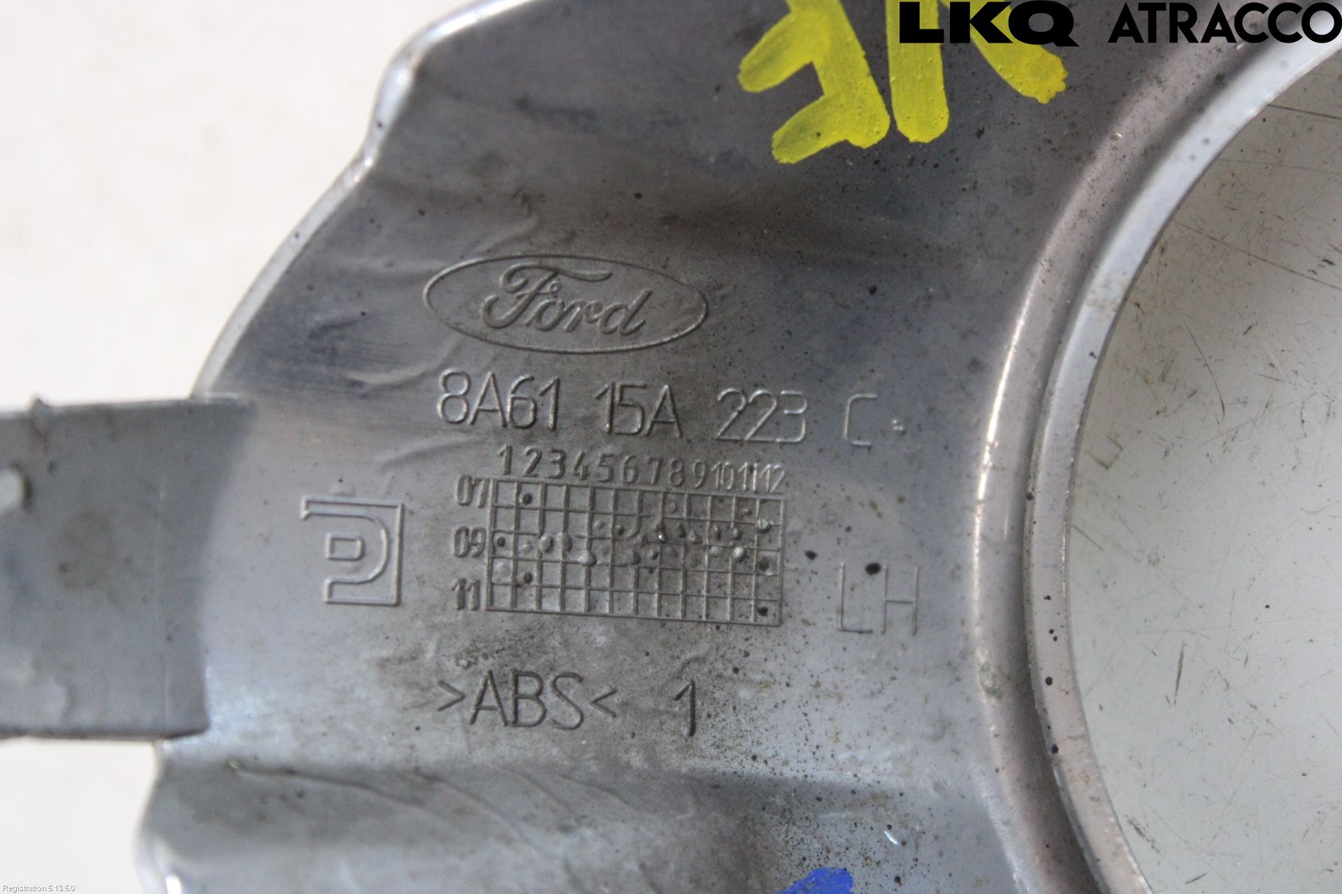 Ford FIESTA 09-12 Dimljussarg Fram