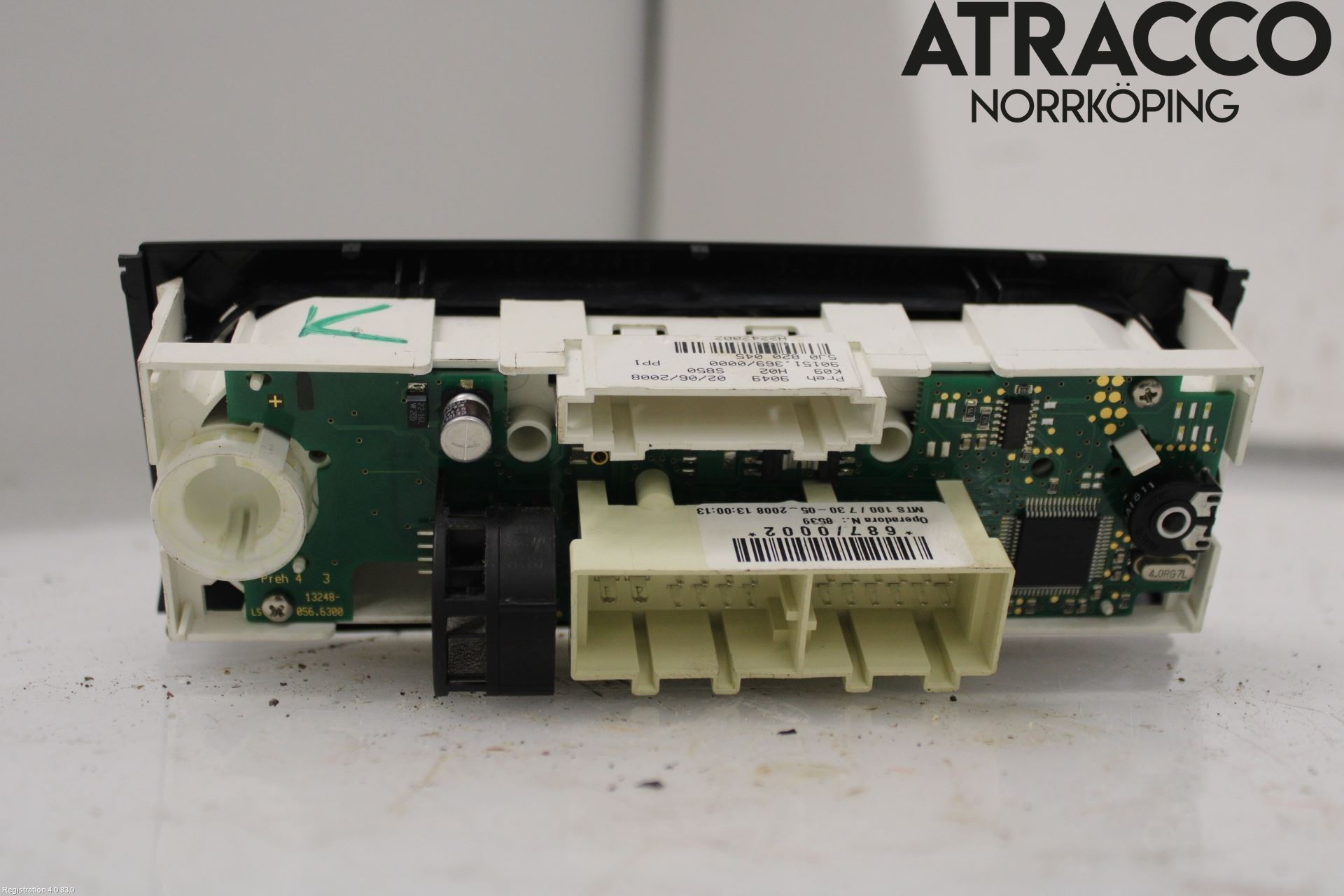 Skoda FABIA 07-14 Värmereglage