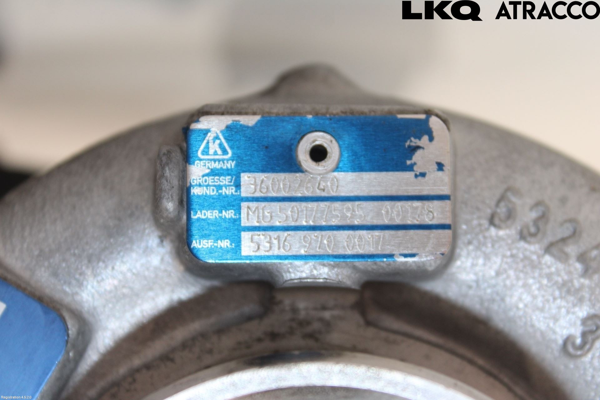 Volvo XC60 09-13 Turboaggregat