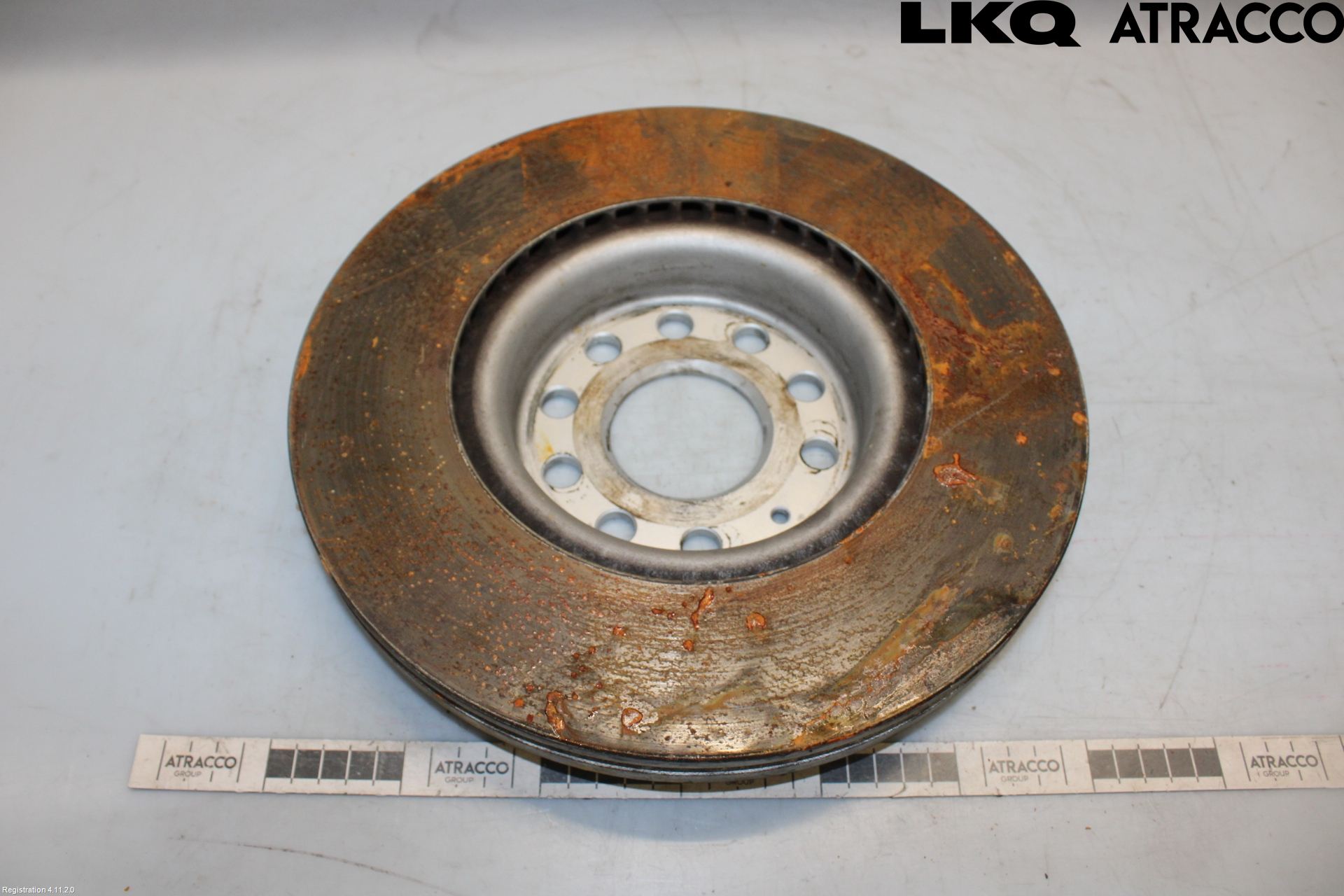 Volkswagen VW TOURAN 10-15 Bromsskiva Fram