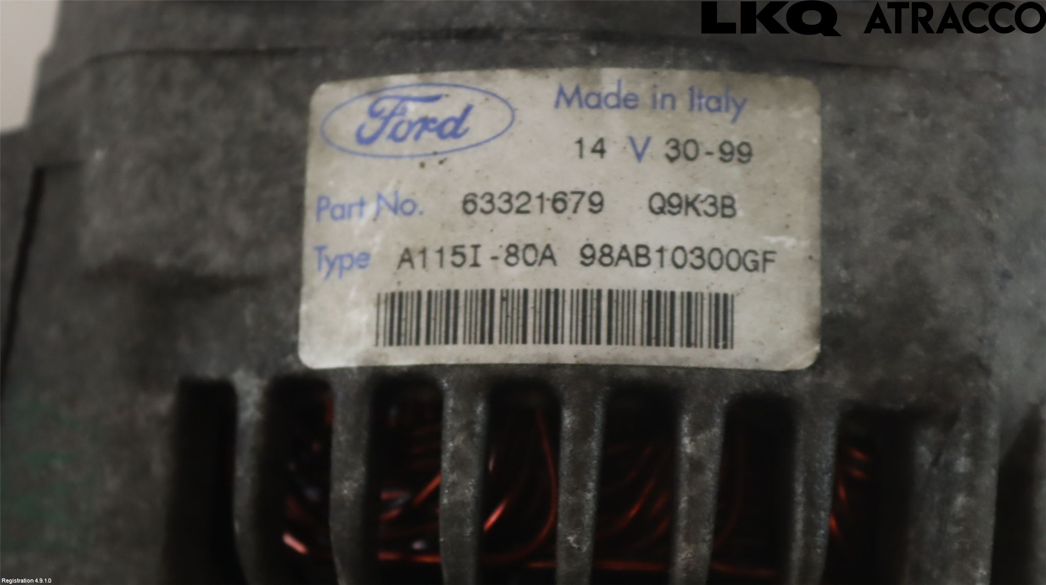 Ford FOCUS     99-04 Generator