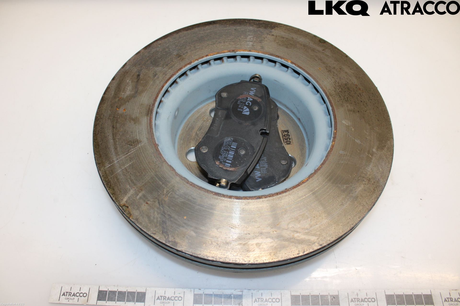 Volkswagen VW TRANSP/CARAVELLE (T7) 22-24 Bromsskiva Fram
