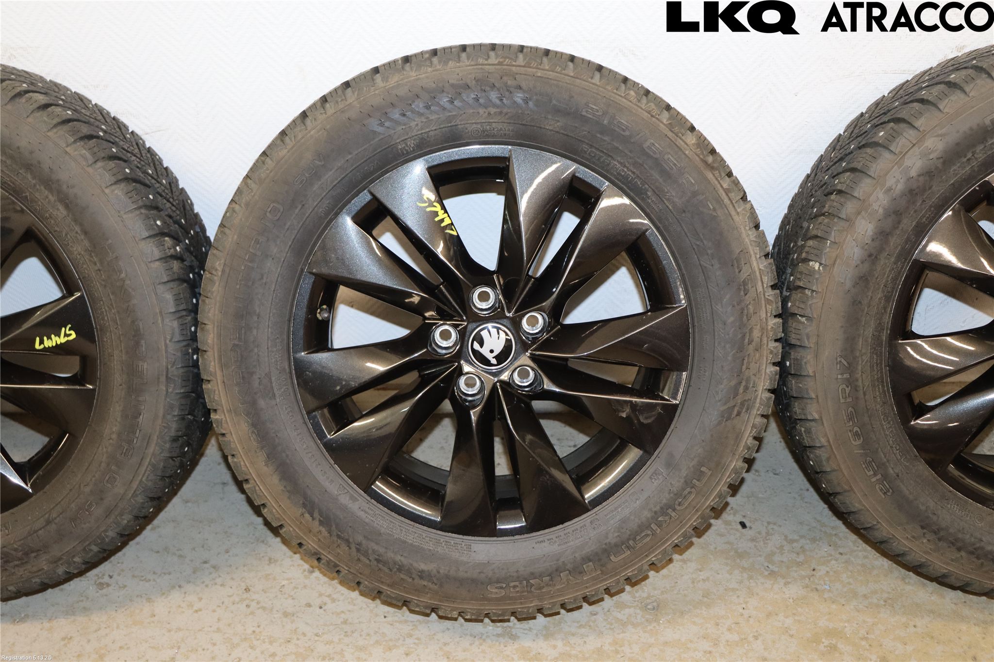 Skoda KODIAQ 24- Vinterdäck Alumfälg 4St