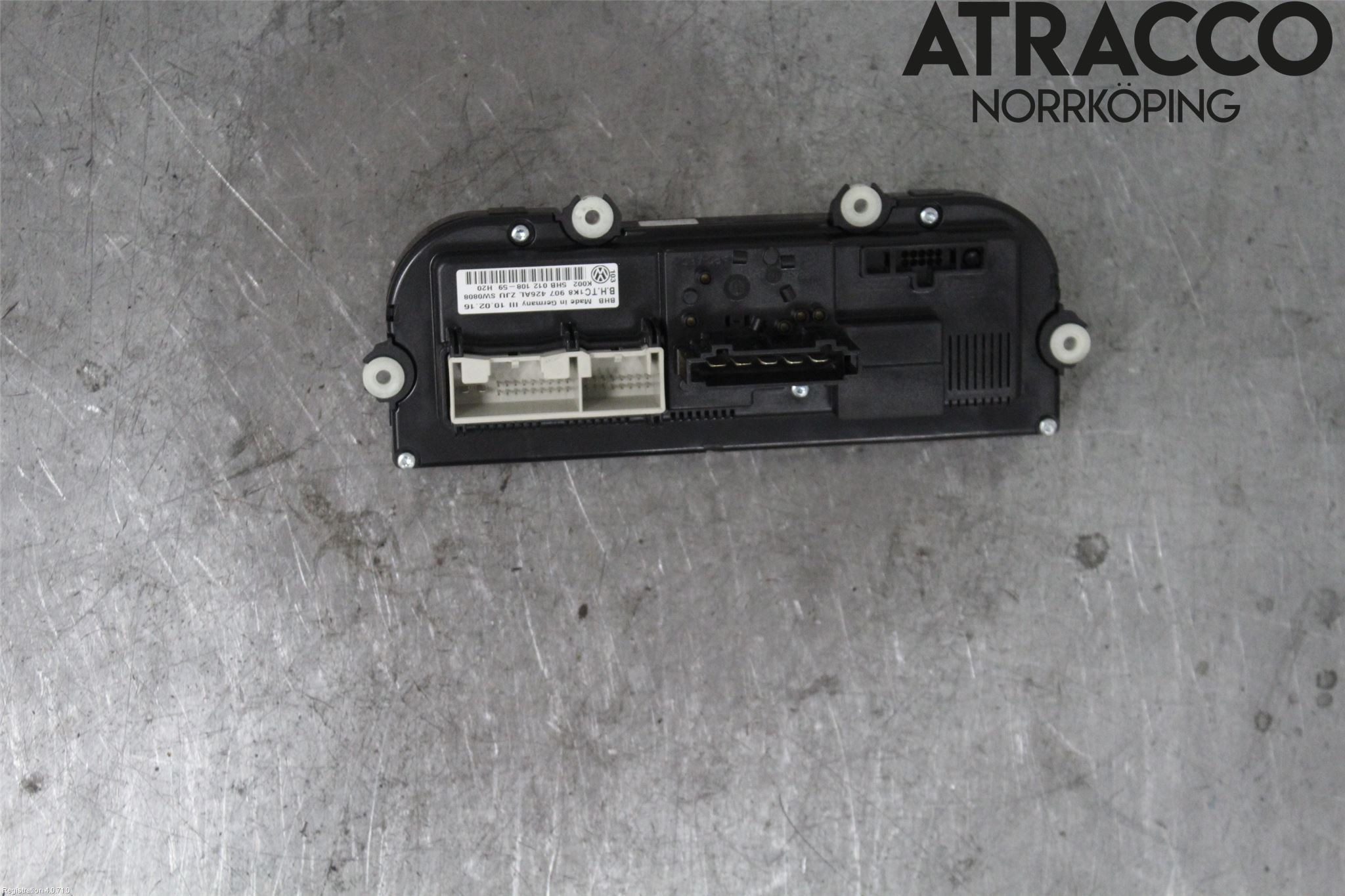 Volkswagen VW CADDY 11-15 Värmereglage