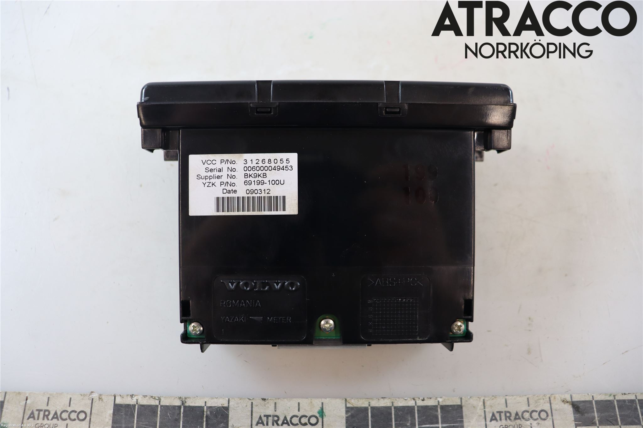 Volvo V50 08-12 Kontrolldisplay