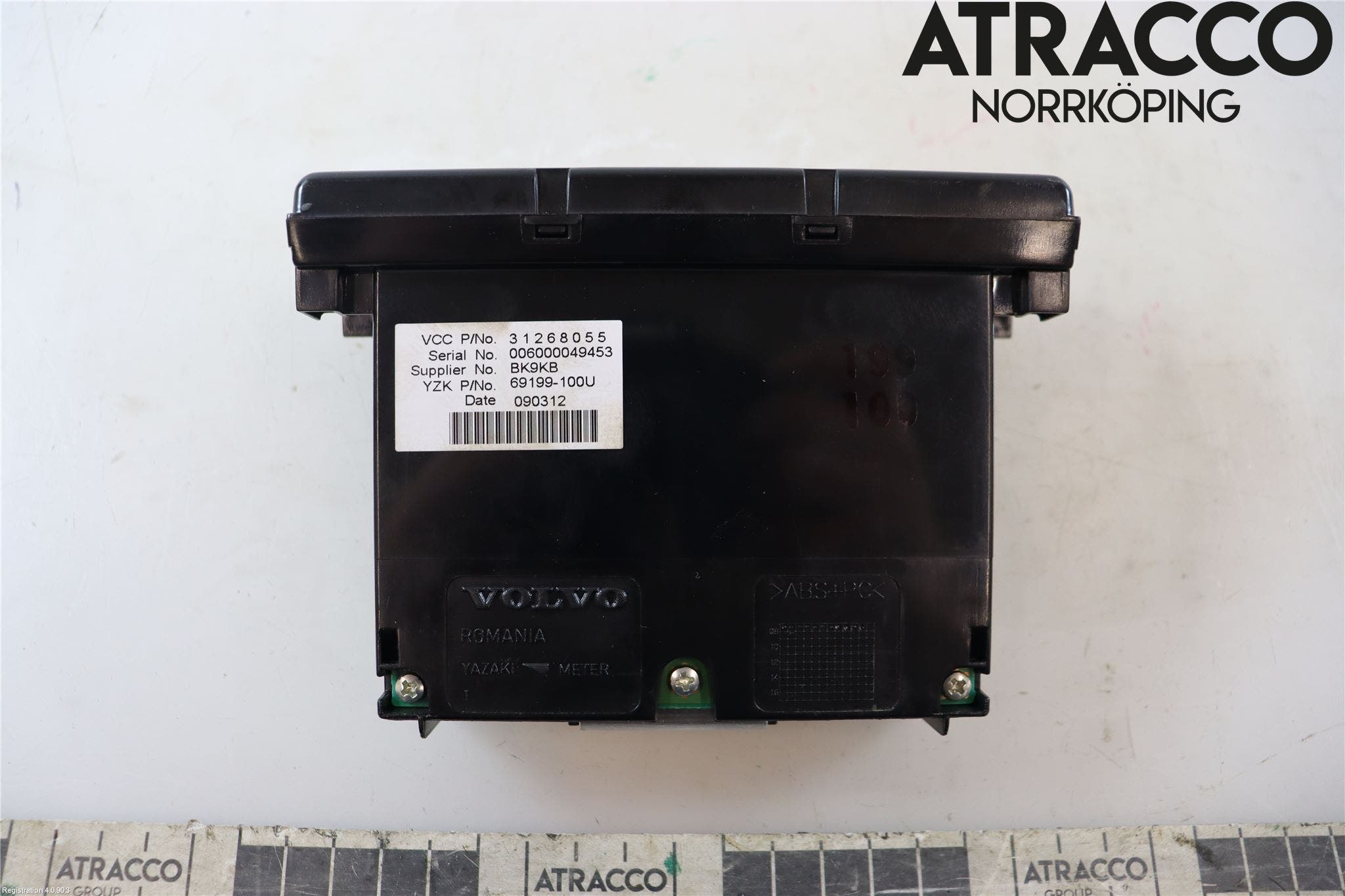 Volvo V50 08-12 Kontrolldisplay