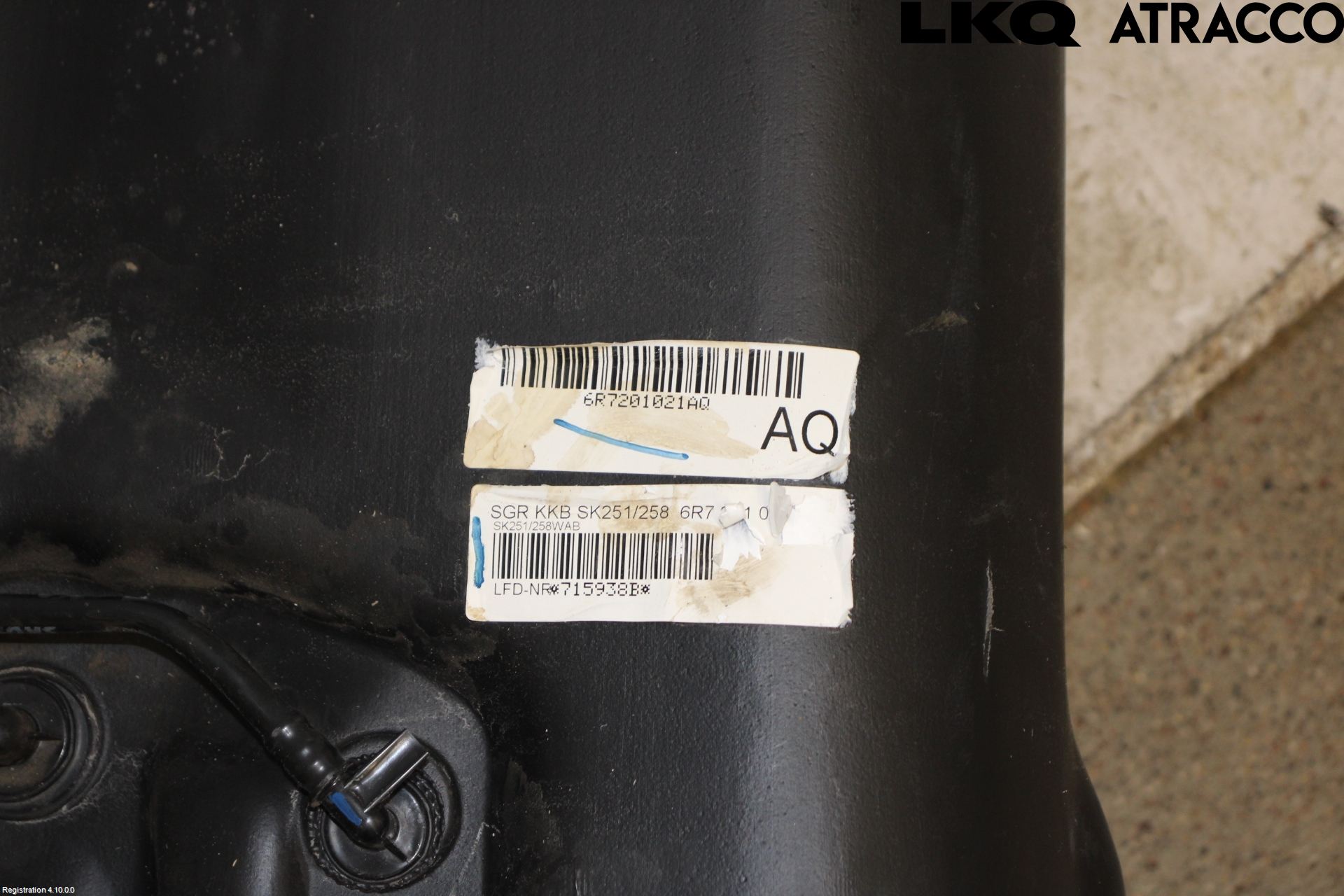 Skoda RAPID Bränsletank