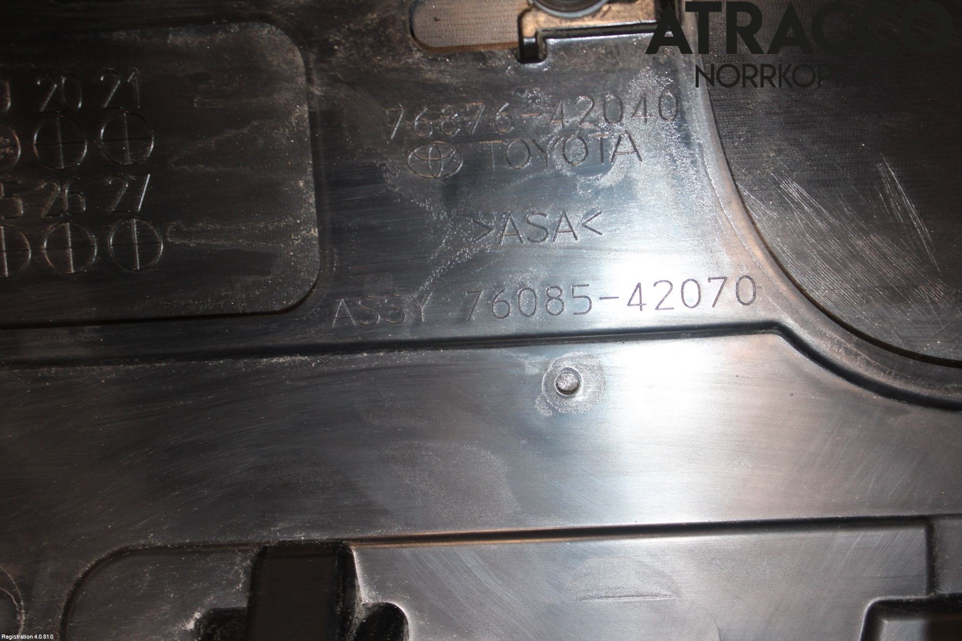 Toyota RAV4 19- Spoiler Baklucka