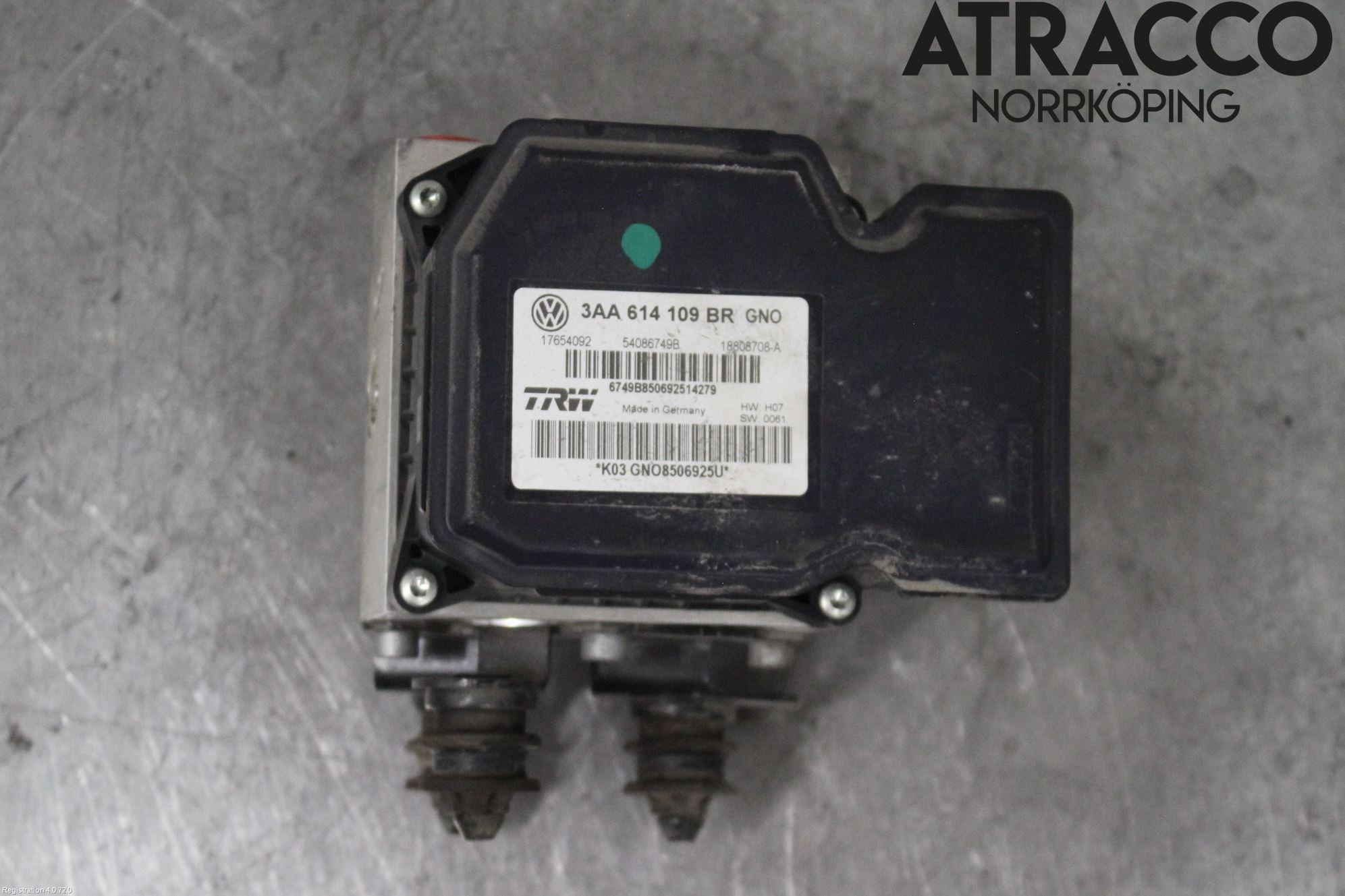 Volkswagen VW PASSAT 15-19 Abs Hydraulaggregat