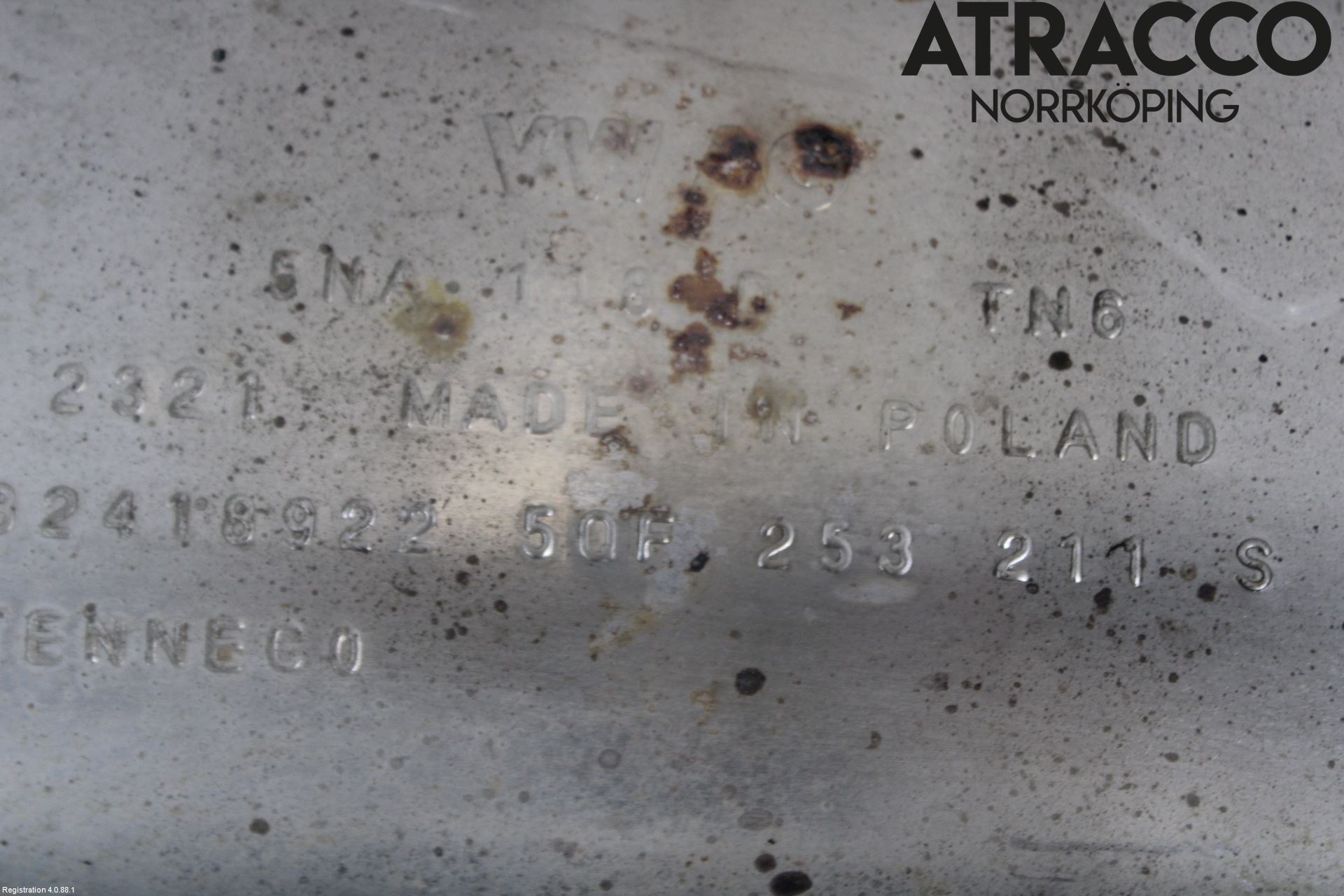 Audi Q3 F3 19- Avgas Mellandämpare