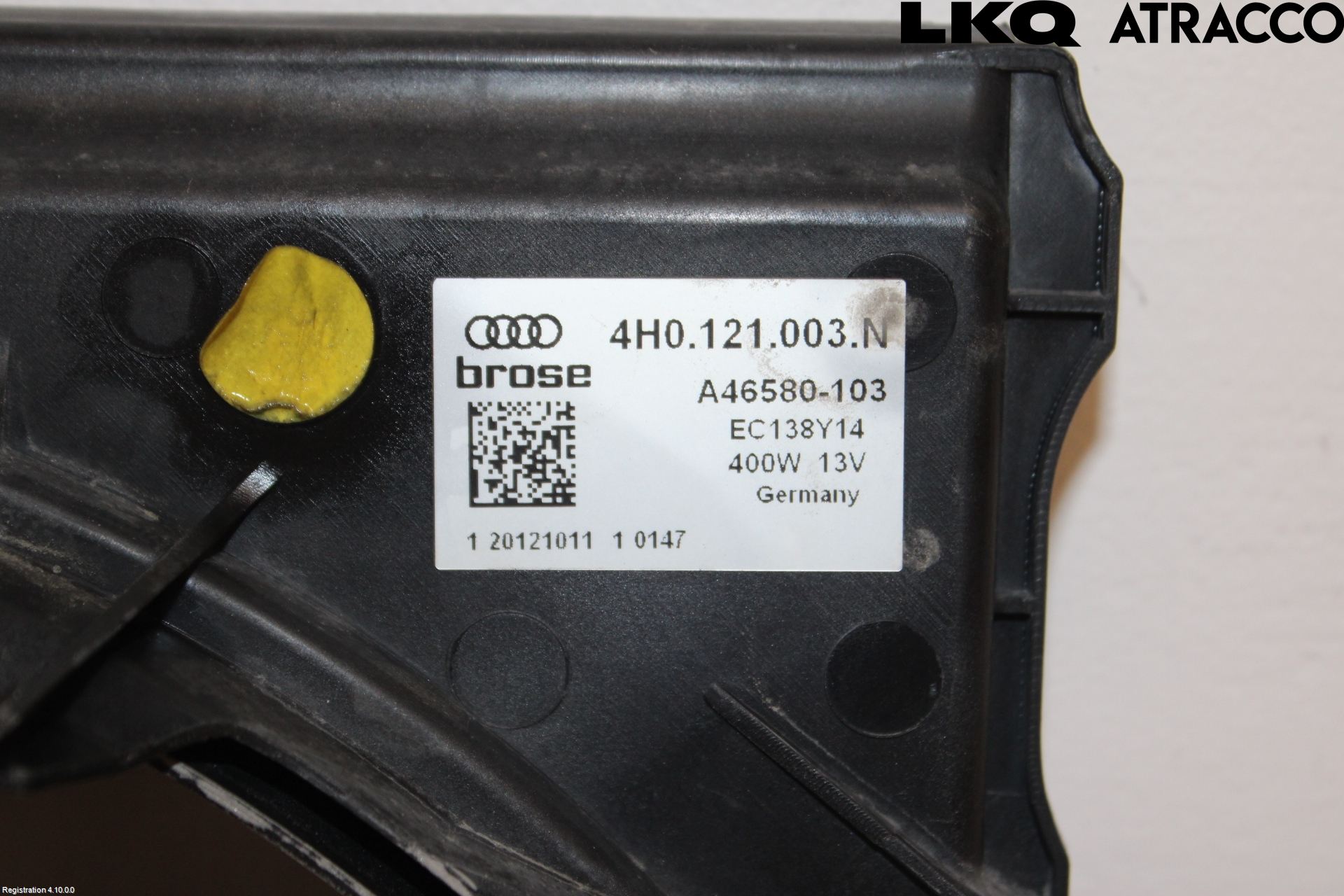 Audi A6/S6 4G 11-18 Kylfläkt El