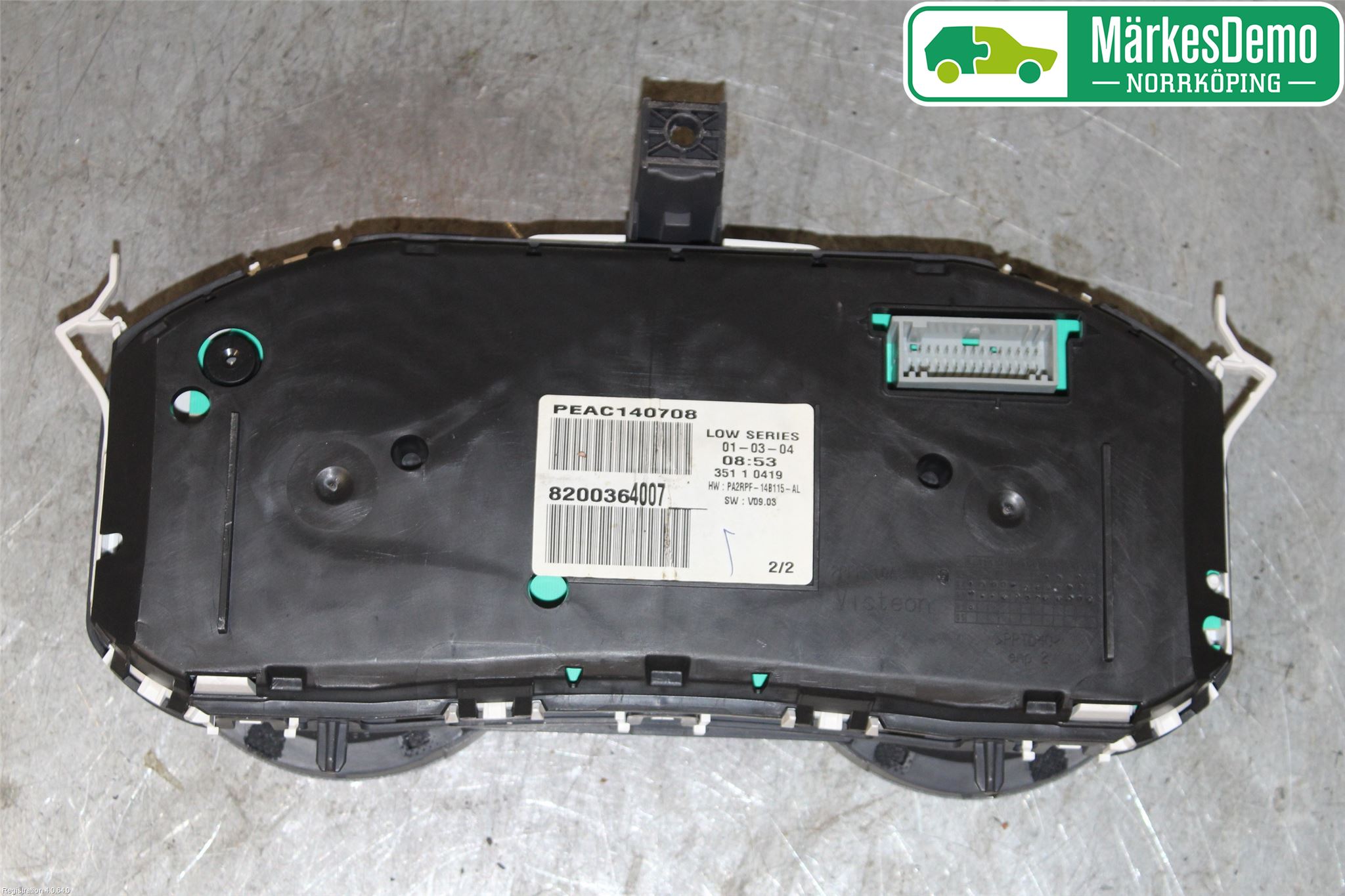 Renault MÉGANE II  03-05 Instrument Komb