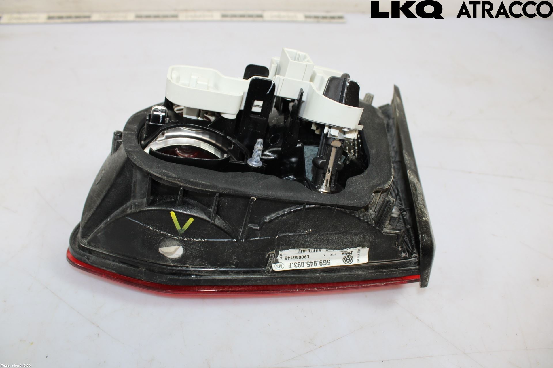 Volkswagen VW GOLF / E-GOLF VII 13-20 Bakljus Lucka Vä