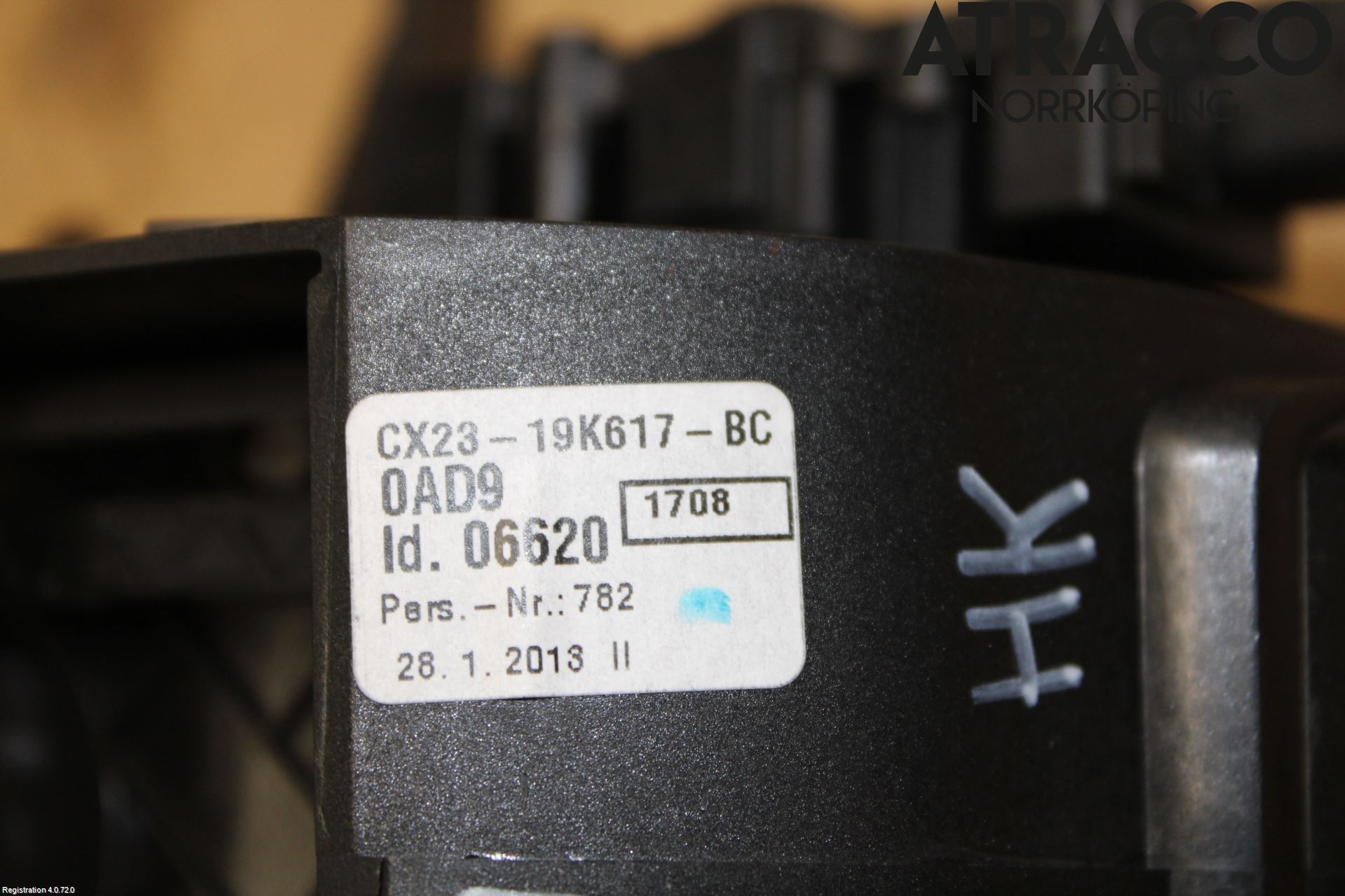 Jaguar XF 08-15 Defrosterkanal-Munstycke