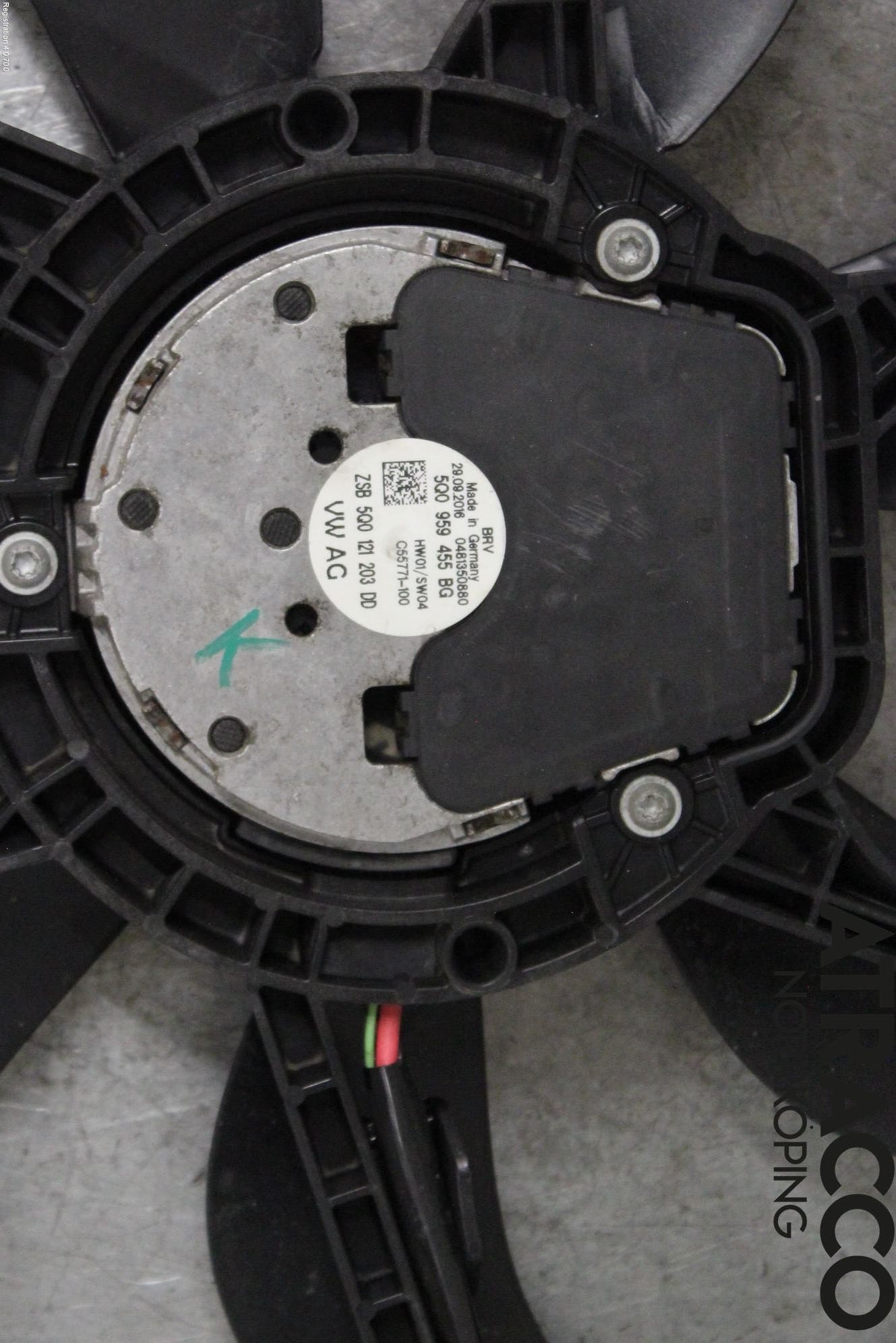 Seat LEON 13-20 Kylfläkt El