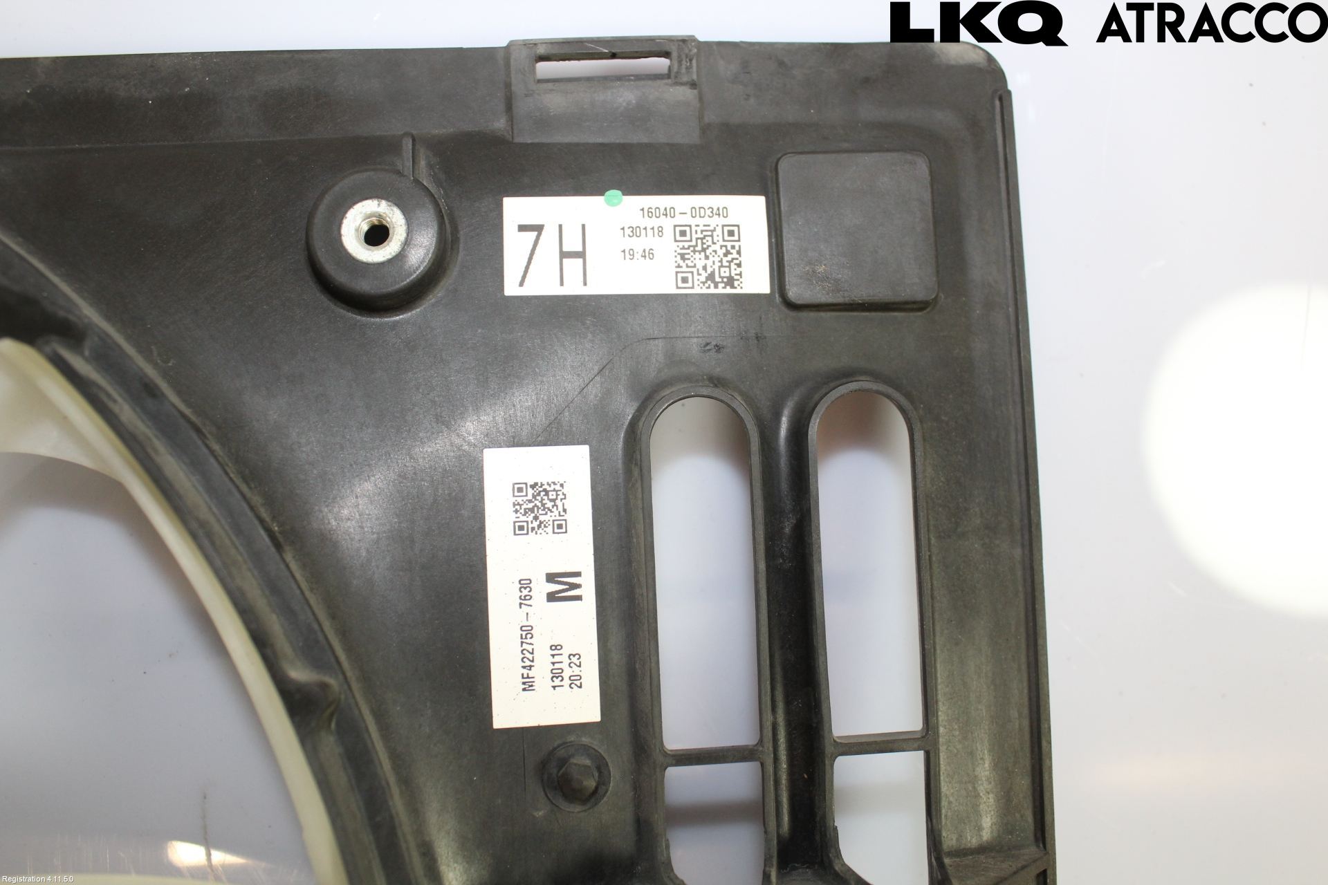 Toyota AVENSIS 09-15 Kylfläkt El