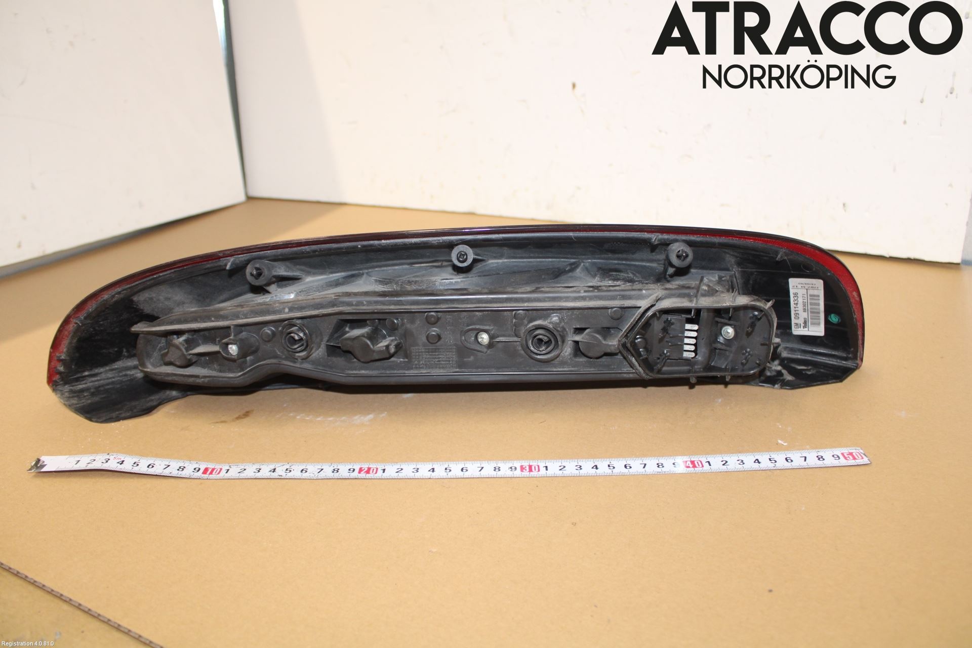 Opel CORSA C    00-06 Bakljus Vänster