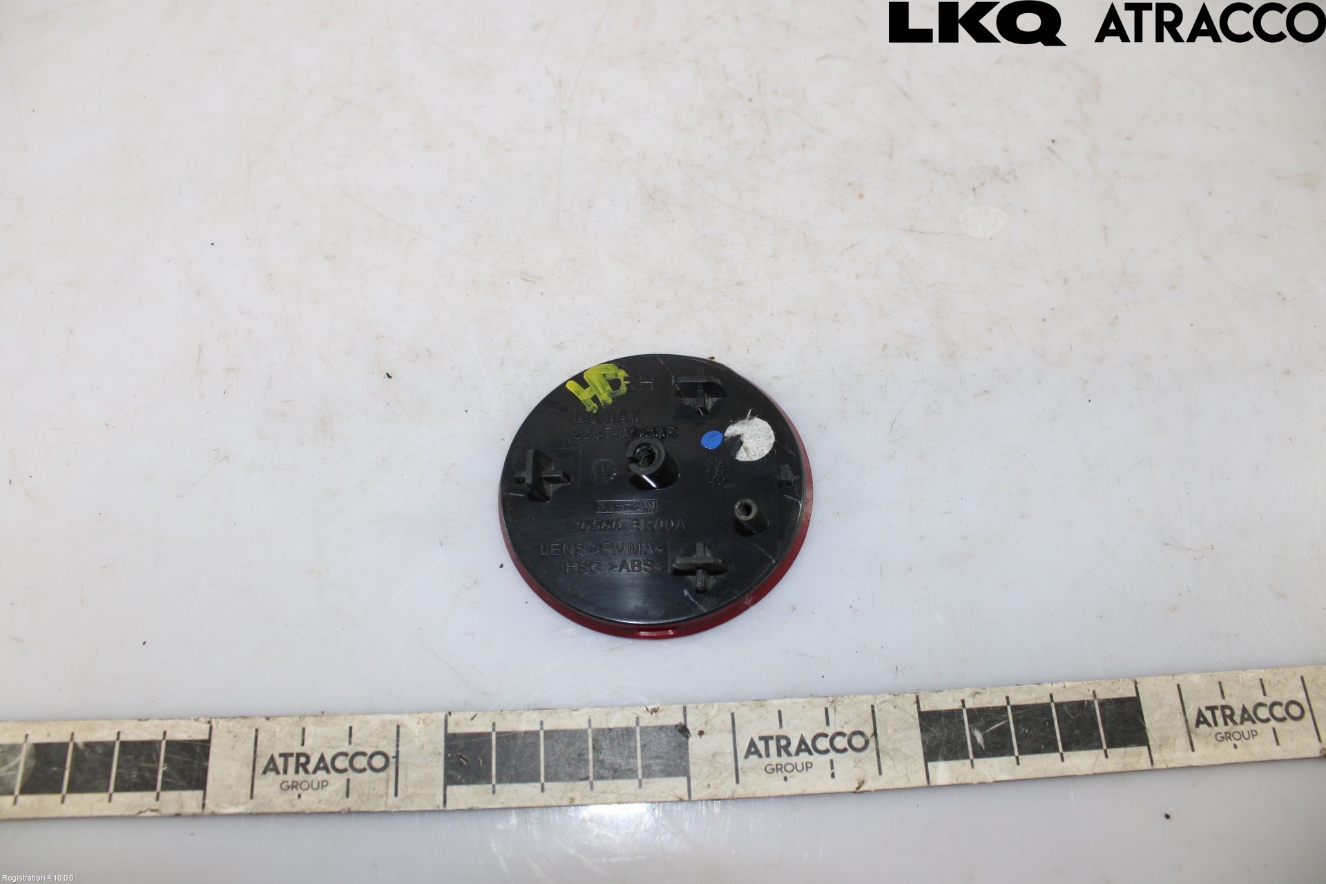 Nissan QASHQAI+2  10-14 Dimljus/Reflex Bak
